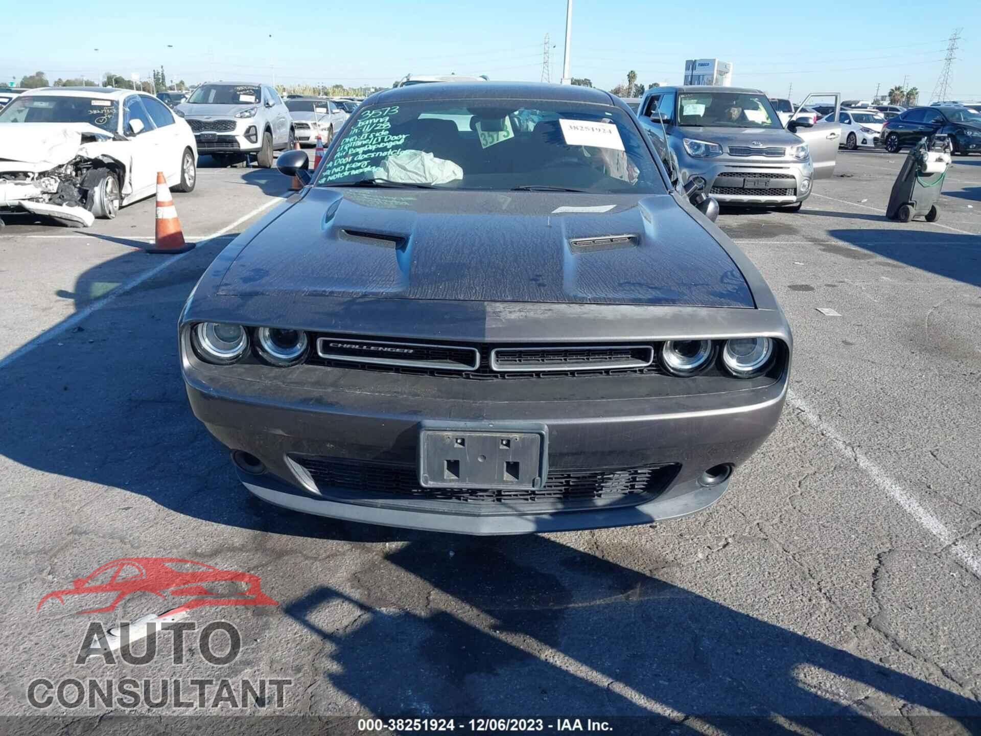DODGE CHALLENGER 2016 - 2C3CDZAG2GH239948
