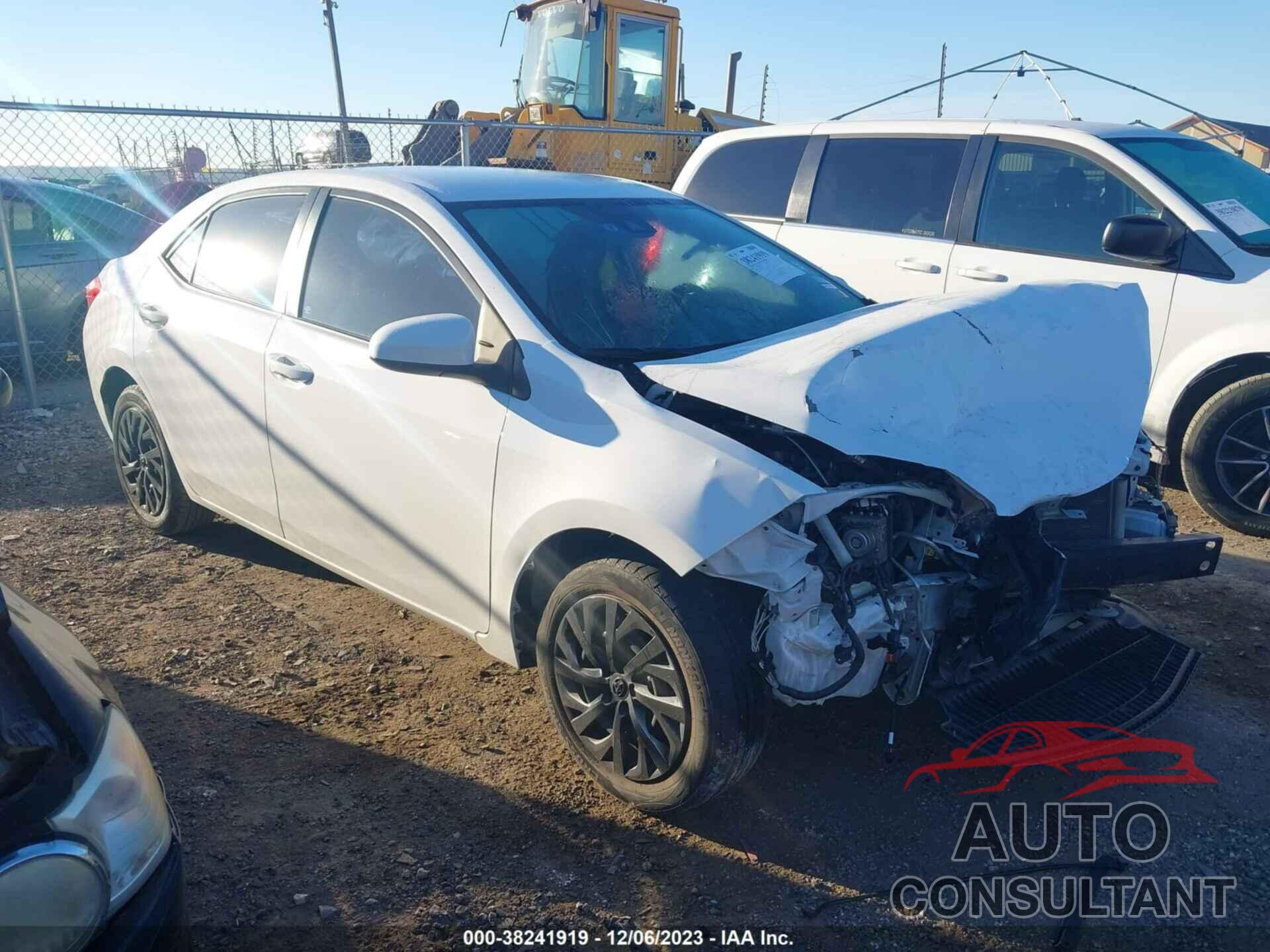 TOYOTA COROLLA 2017 - 5YFBURHE6HP676147