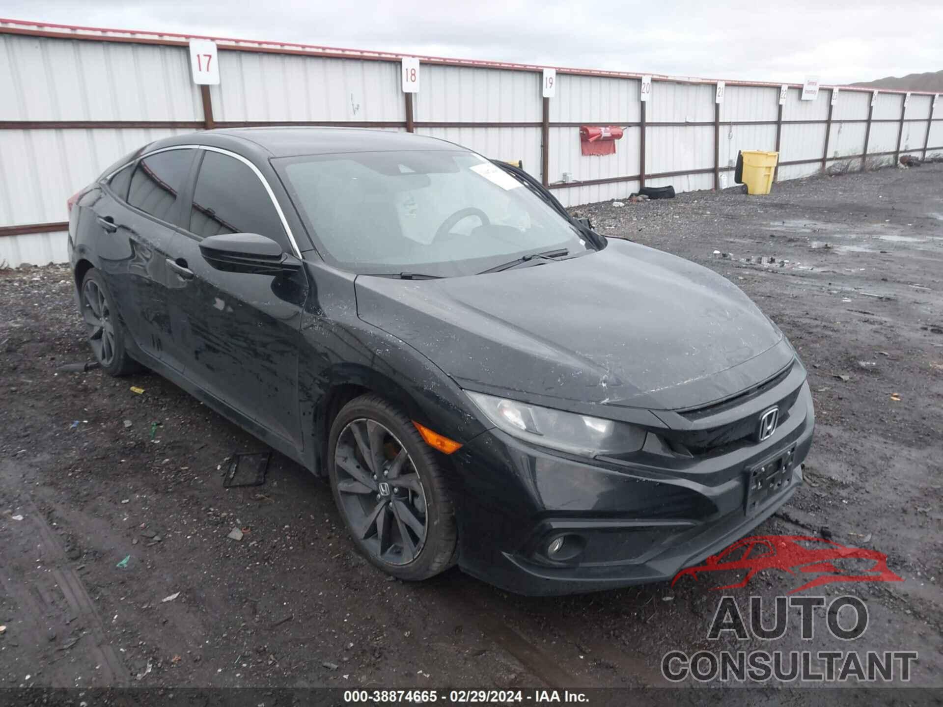 HONDA CIVIC 2019 - 2HGFC2F8XKH522239