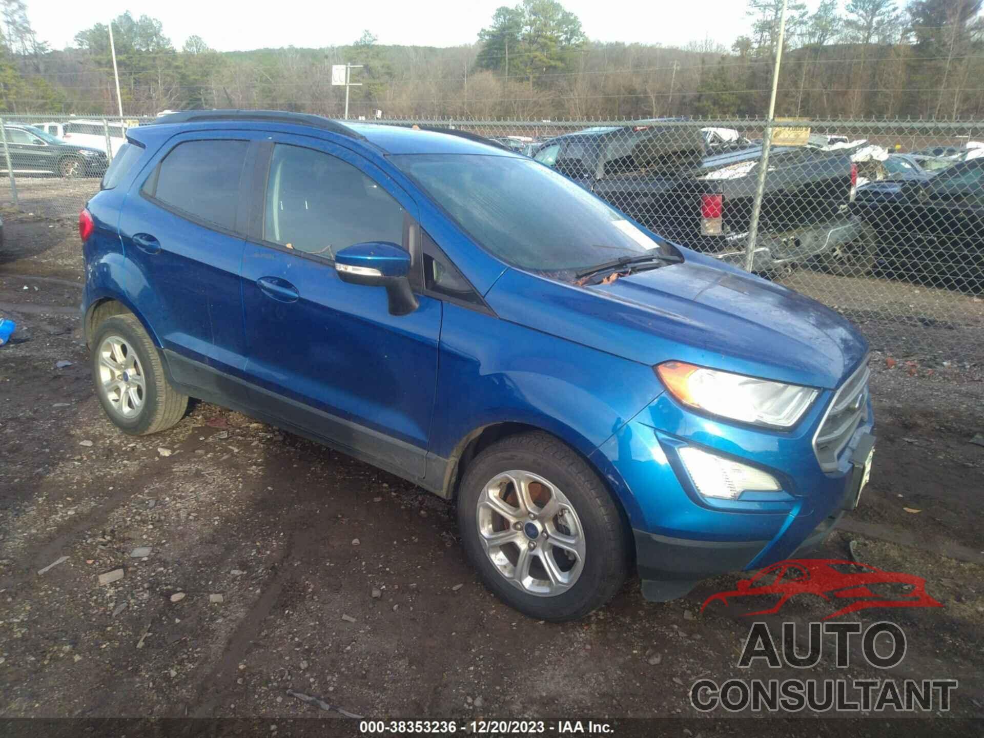 FORD ECOSPORT 2021 - MAJ3S2GE5MC437457