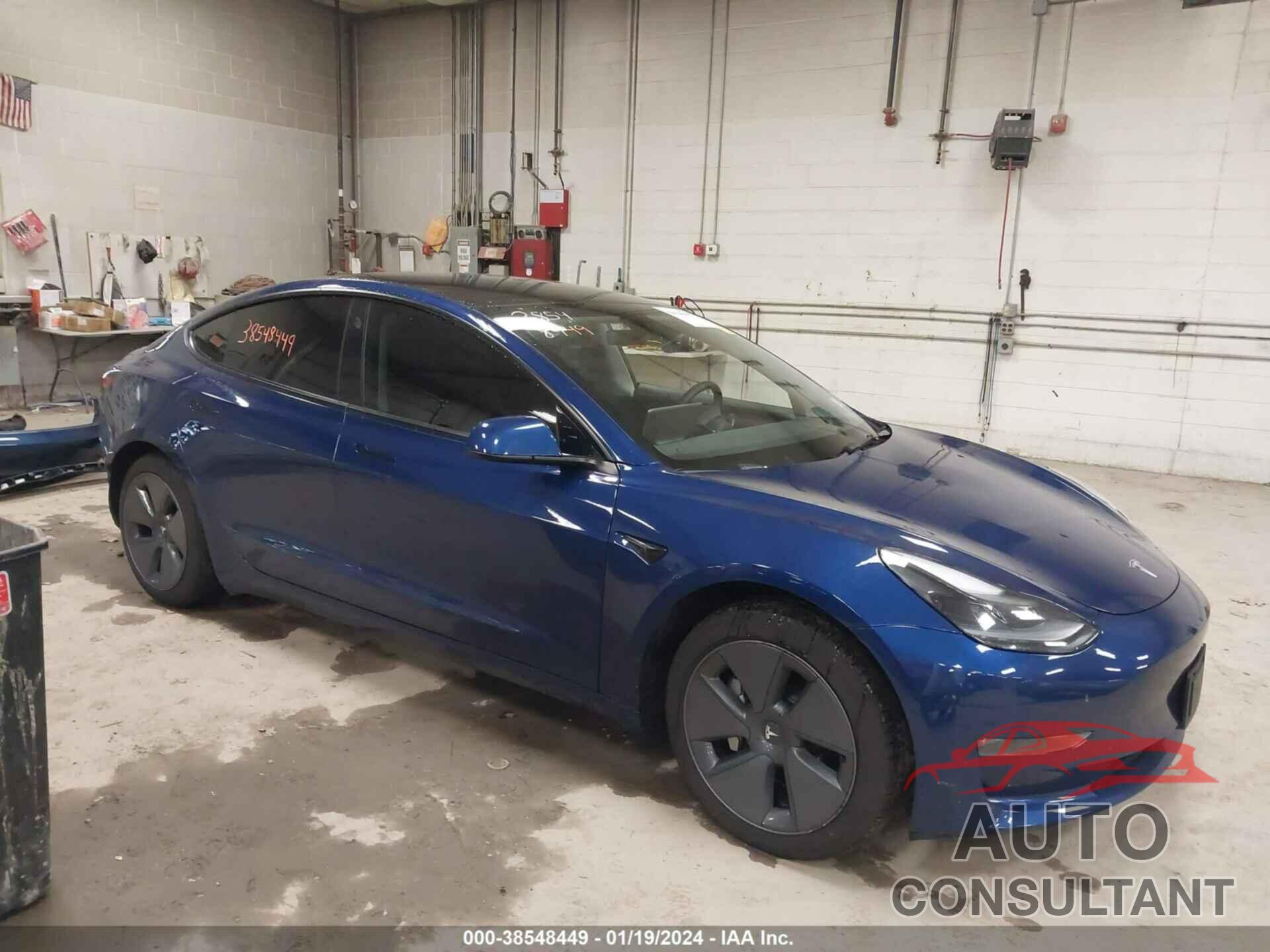 TESLA MODEL 3 2022 - 5YJ3E1EB3NF119751