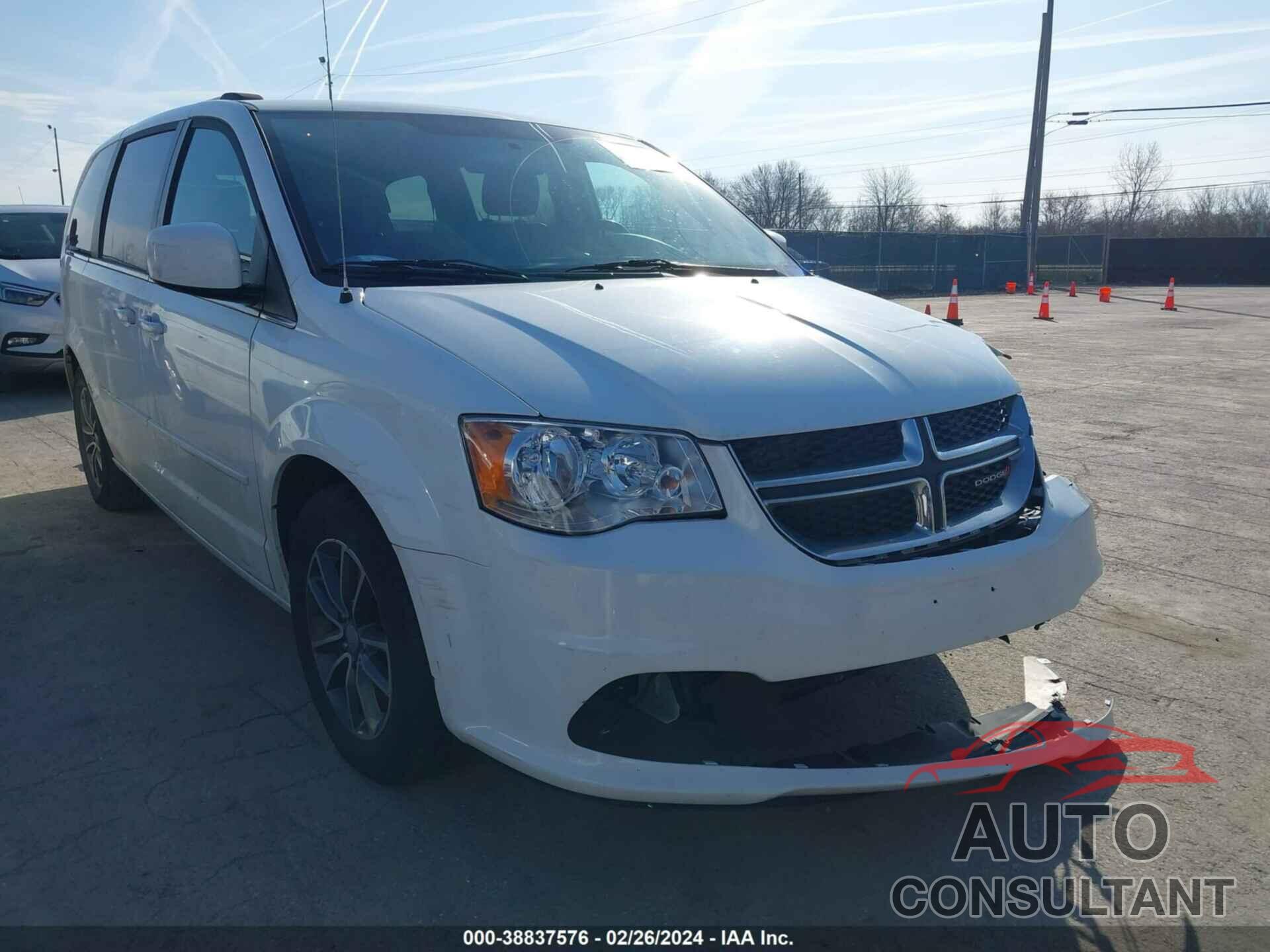 DODGE GRAND CARAVAN 2017 - 2C4RDGCG3HR827439