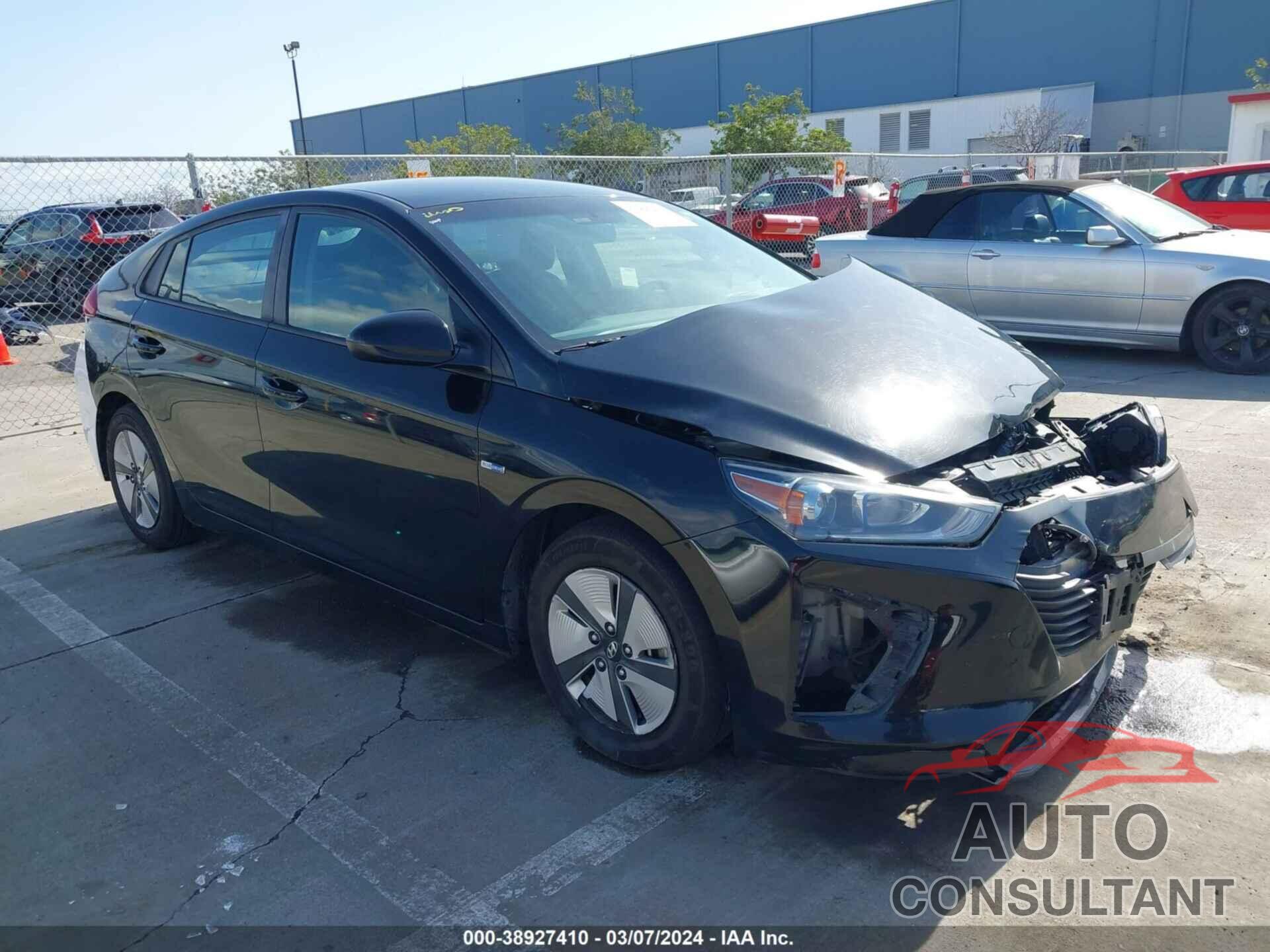 HYUNDAI IONIQ HYBRID 2019 - KMHC65LC0KU179372