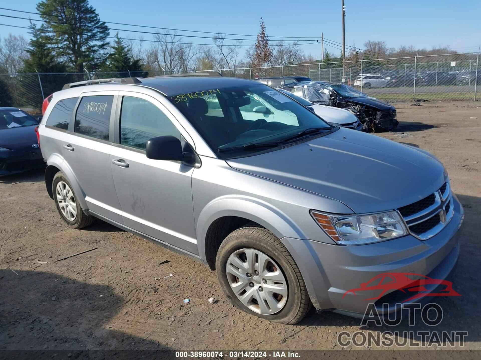 DODGE JOURNEY 2017 - 3C4PDCABXHT677785