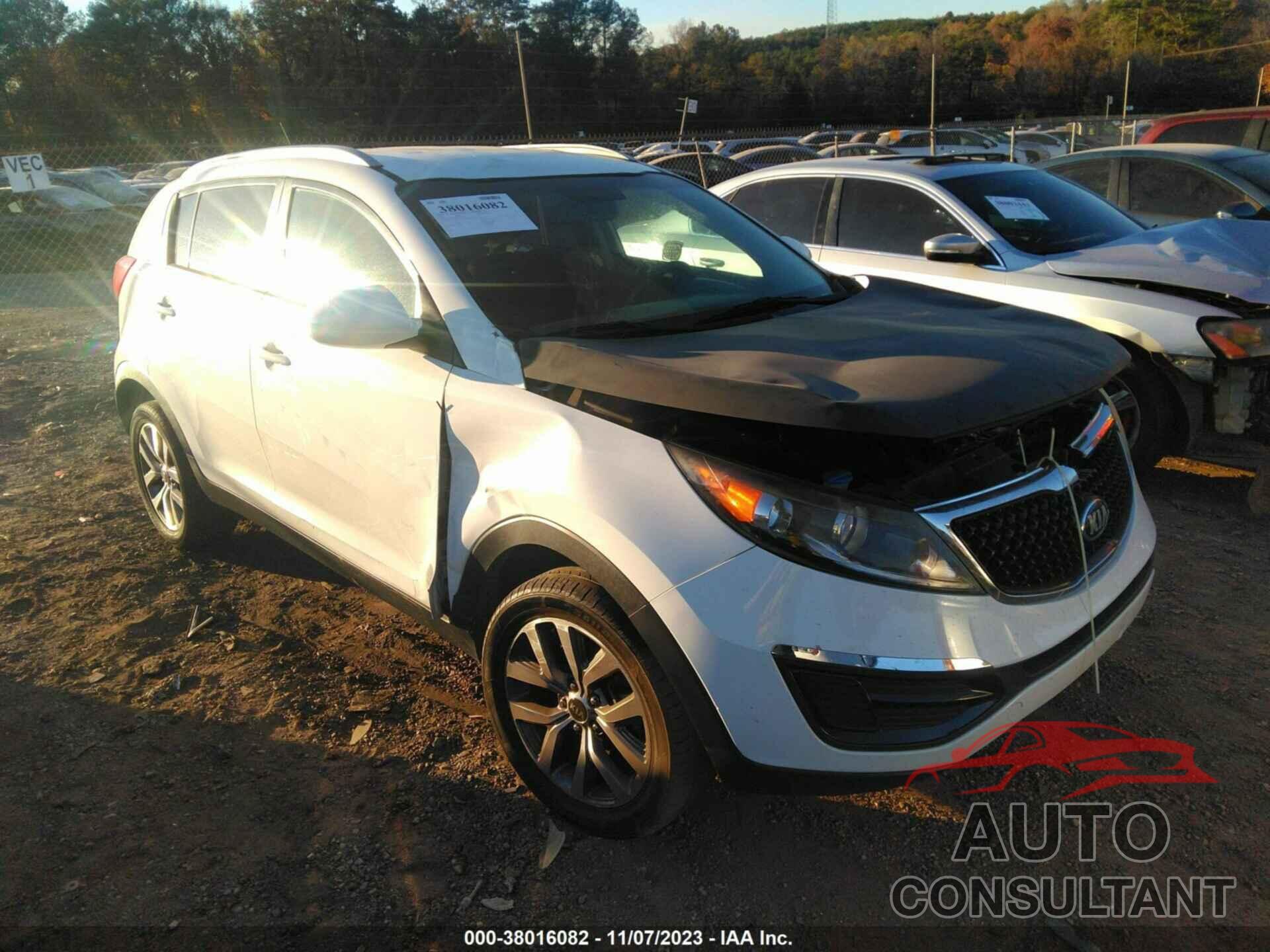 KIA SPORTAGE 2016 - KNDPB3AC4G7858205