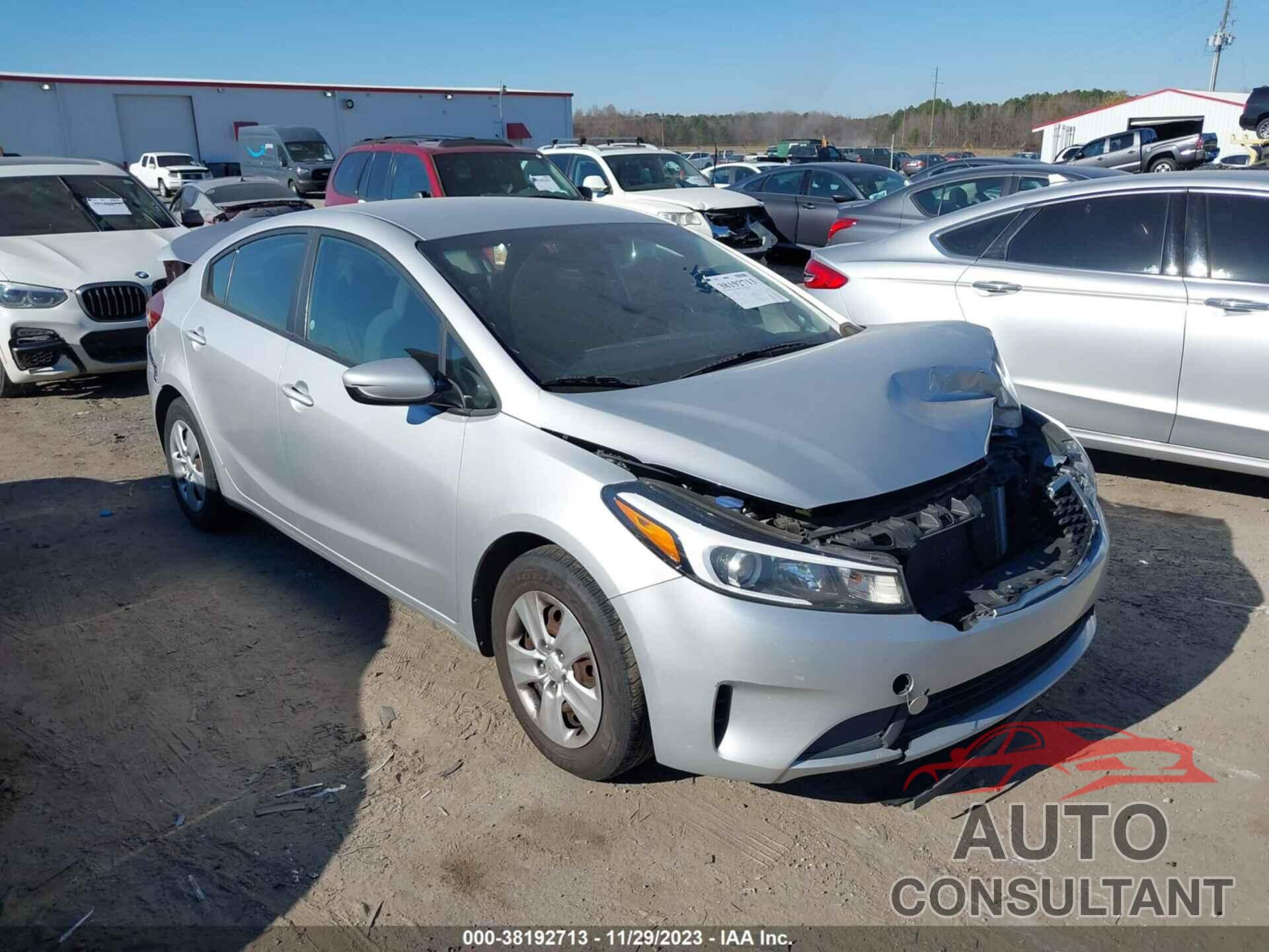 KIA FORTE 2017 - 3KPFL4A73HE101718