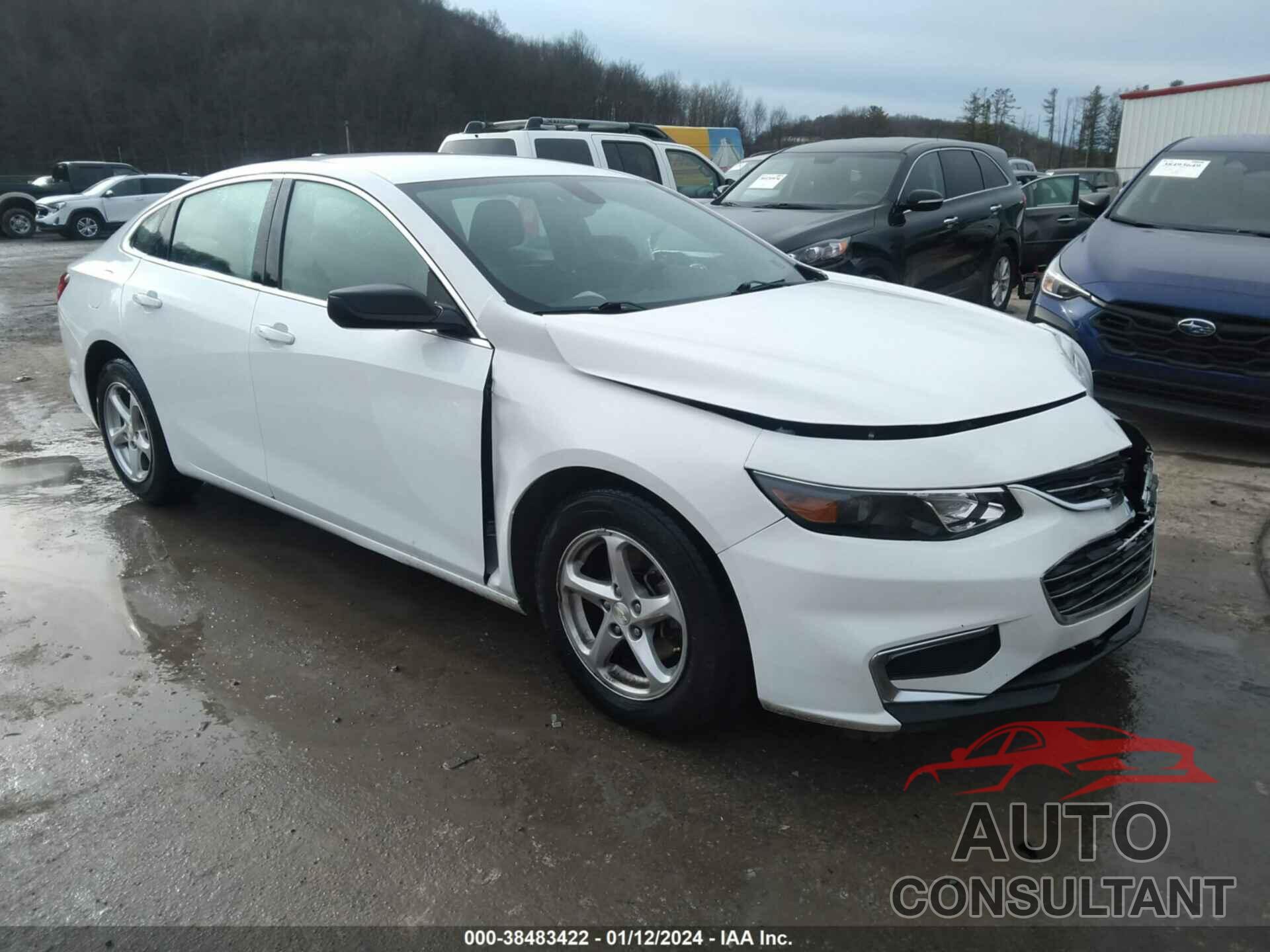CHEVROLET MALIBU 2018 - 1G1ZC5ST5JF196124
