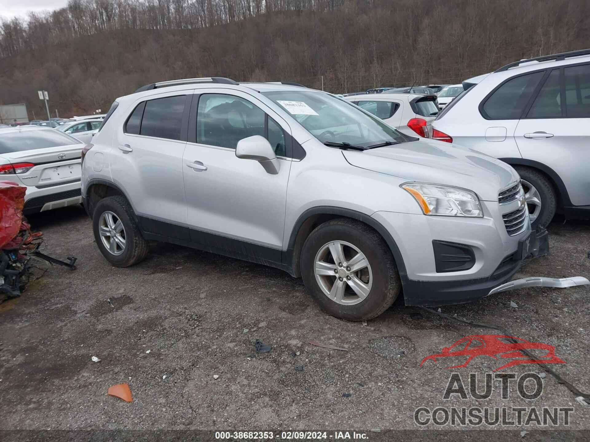 CHEVROLET TRAX 2016 - 3GNCJPSBXGL275283