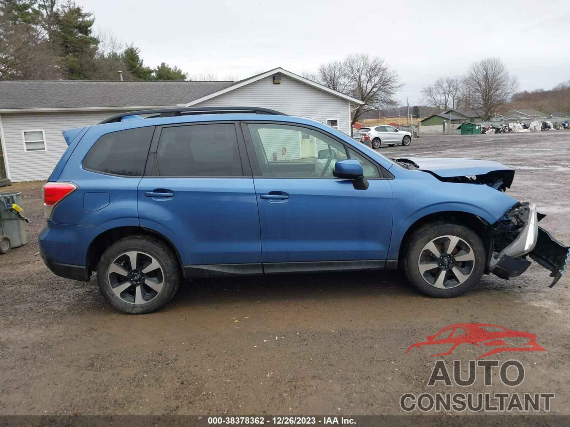 SUBARU FORESTER 2017 - JF2SJAEC2HH493676