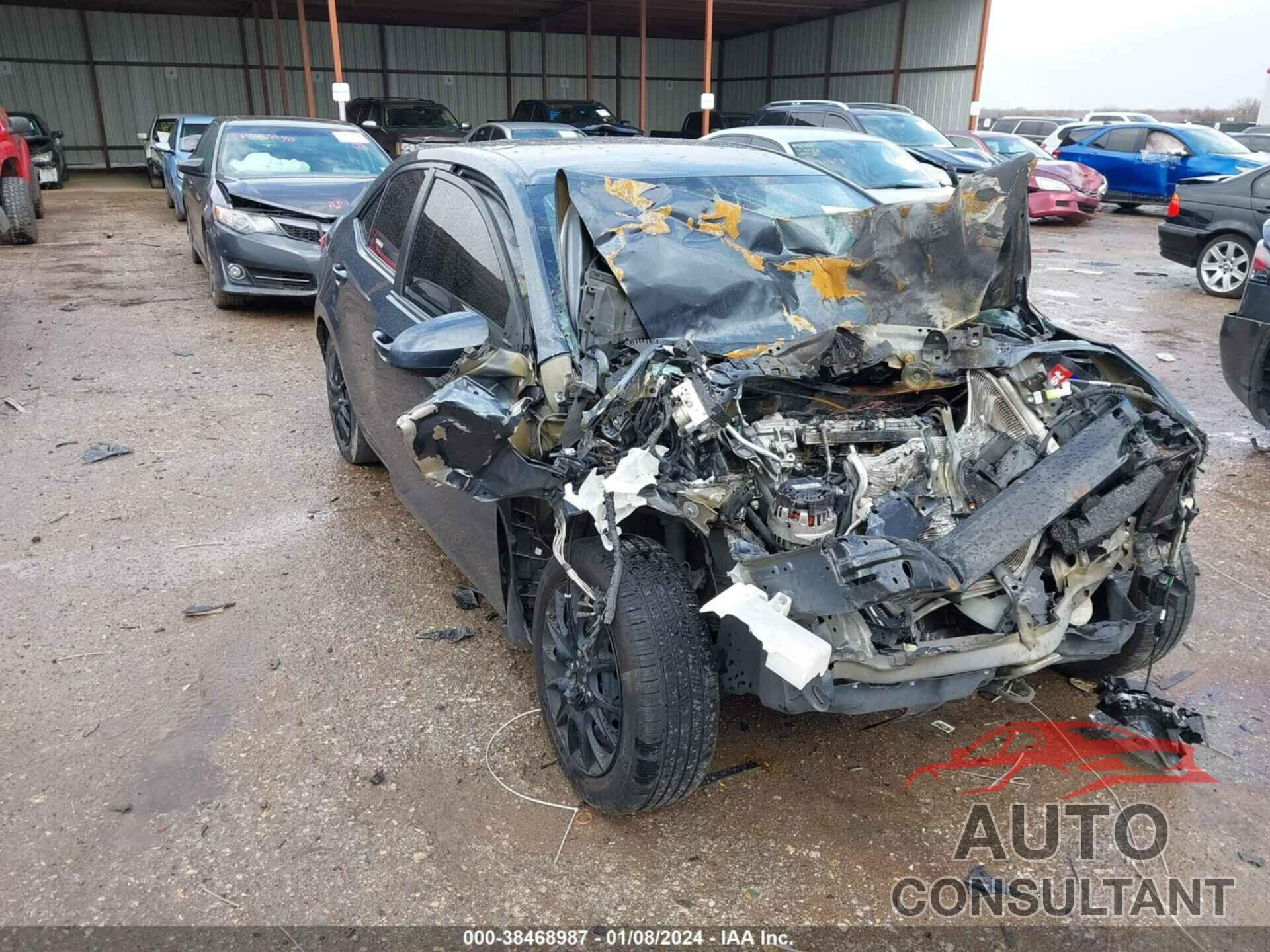 TOYOTA COROLLA 2018 - 2T1BURHE2JC970165