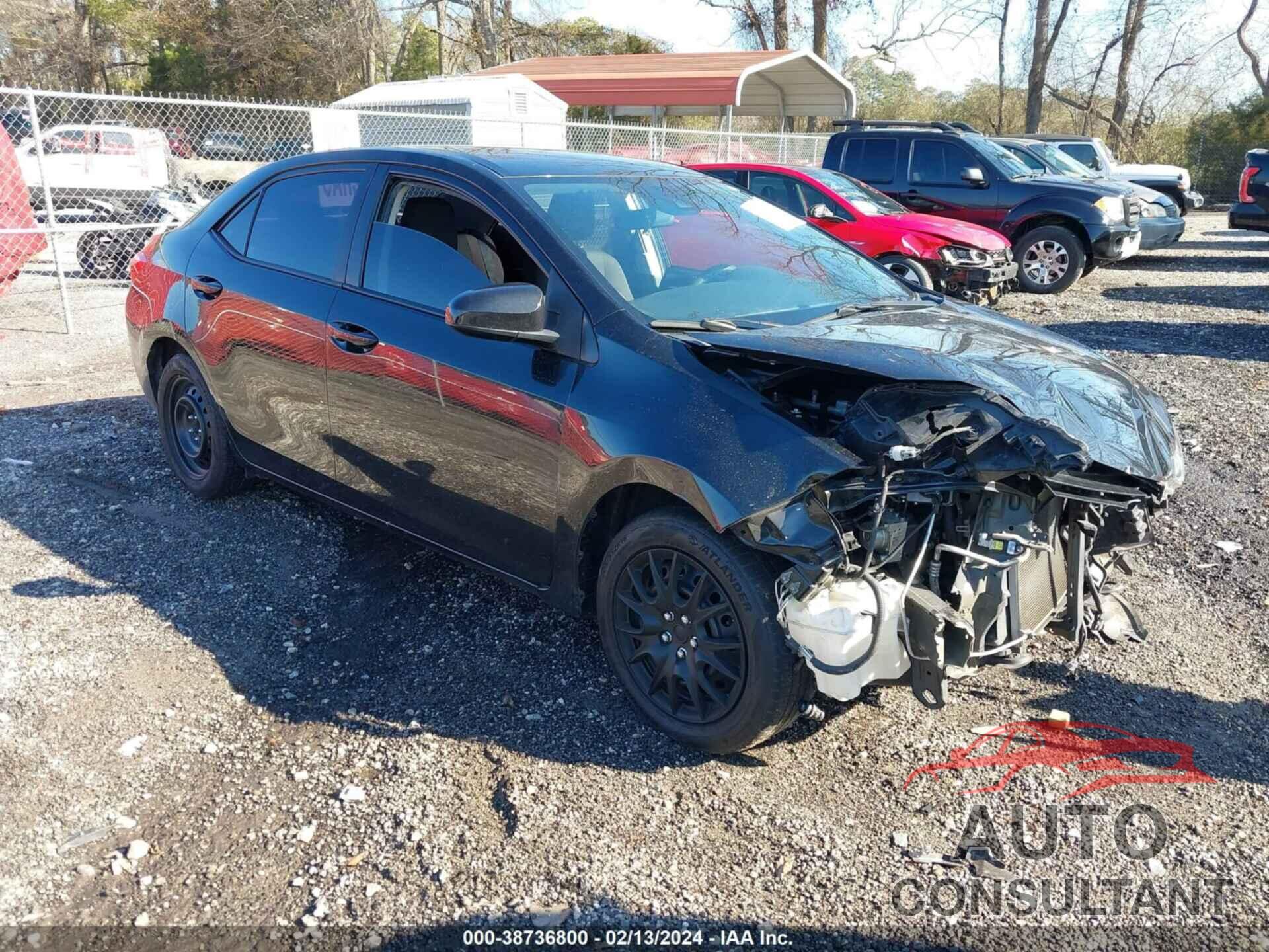 TOYOTA COROLLA 2019 - 2T1BURHE4KC235821