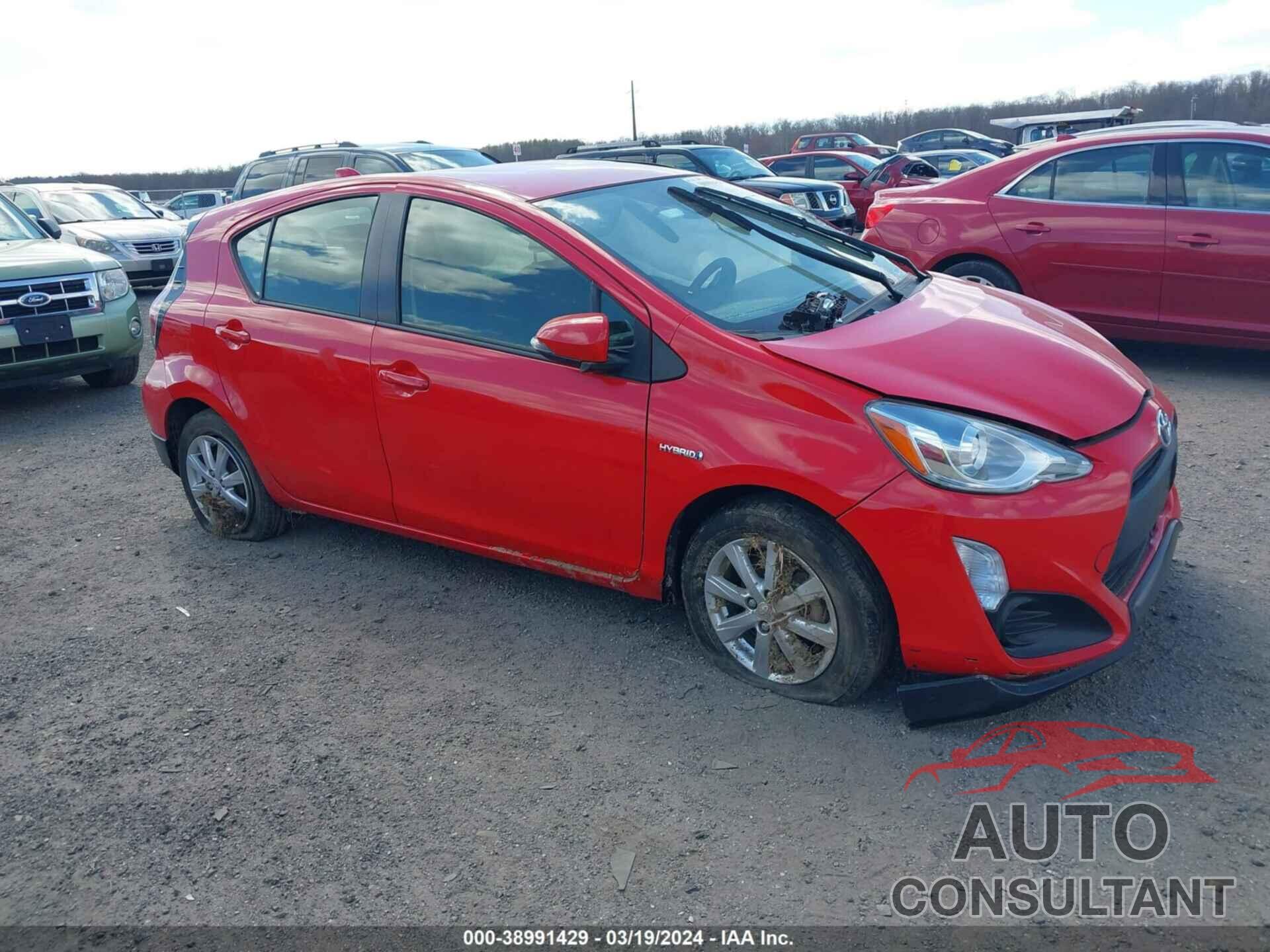 TOYOTA PRIUS C 2017 - JTDKDTB30H1593483