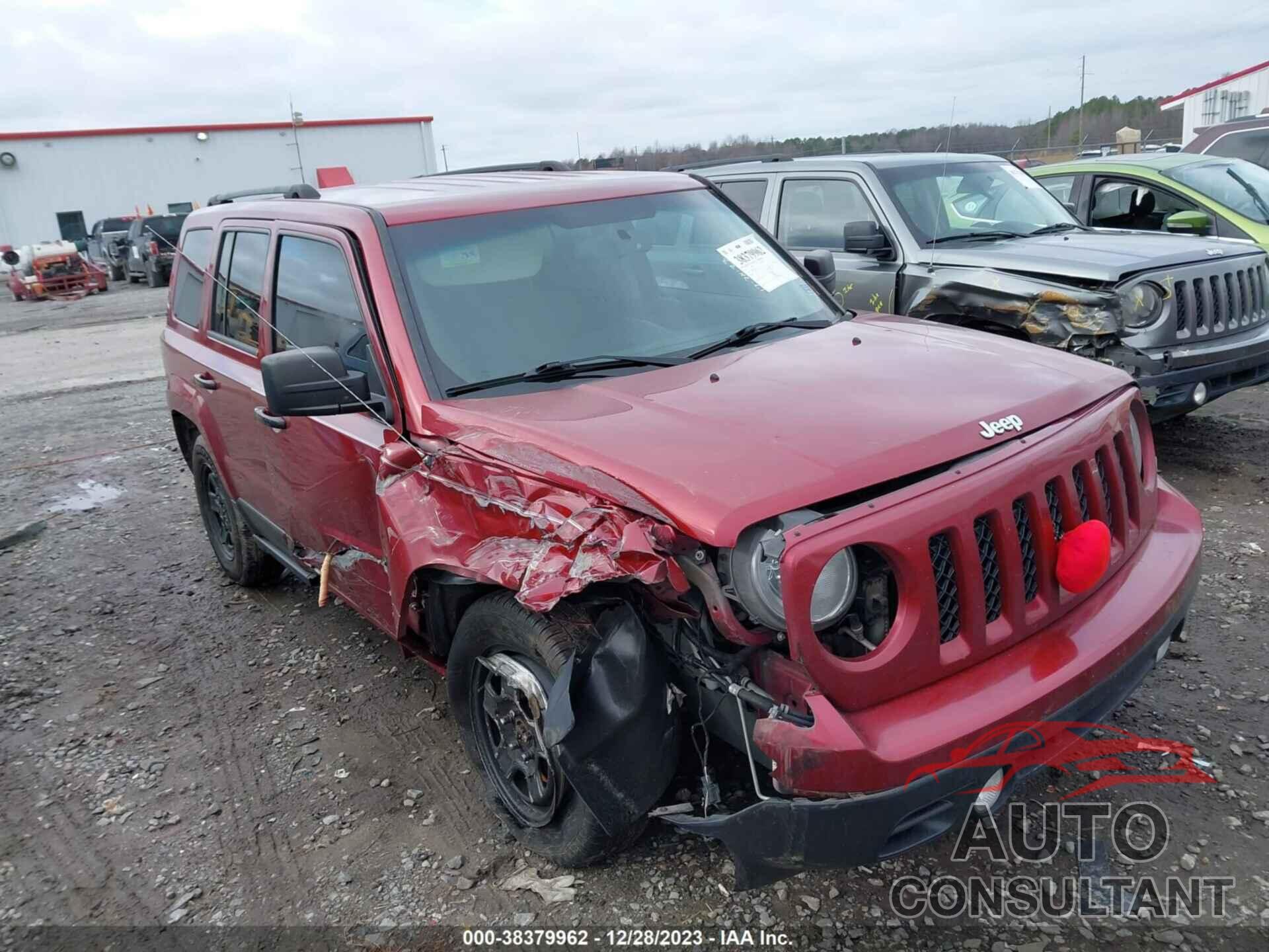 JEEP PATRIOT 2017 - 1C4NJPBA6HD140642