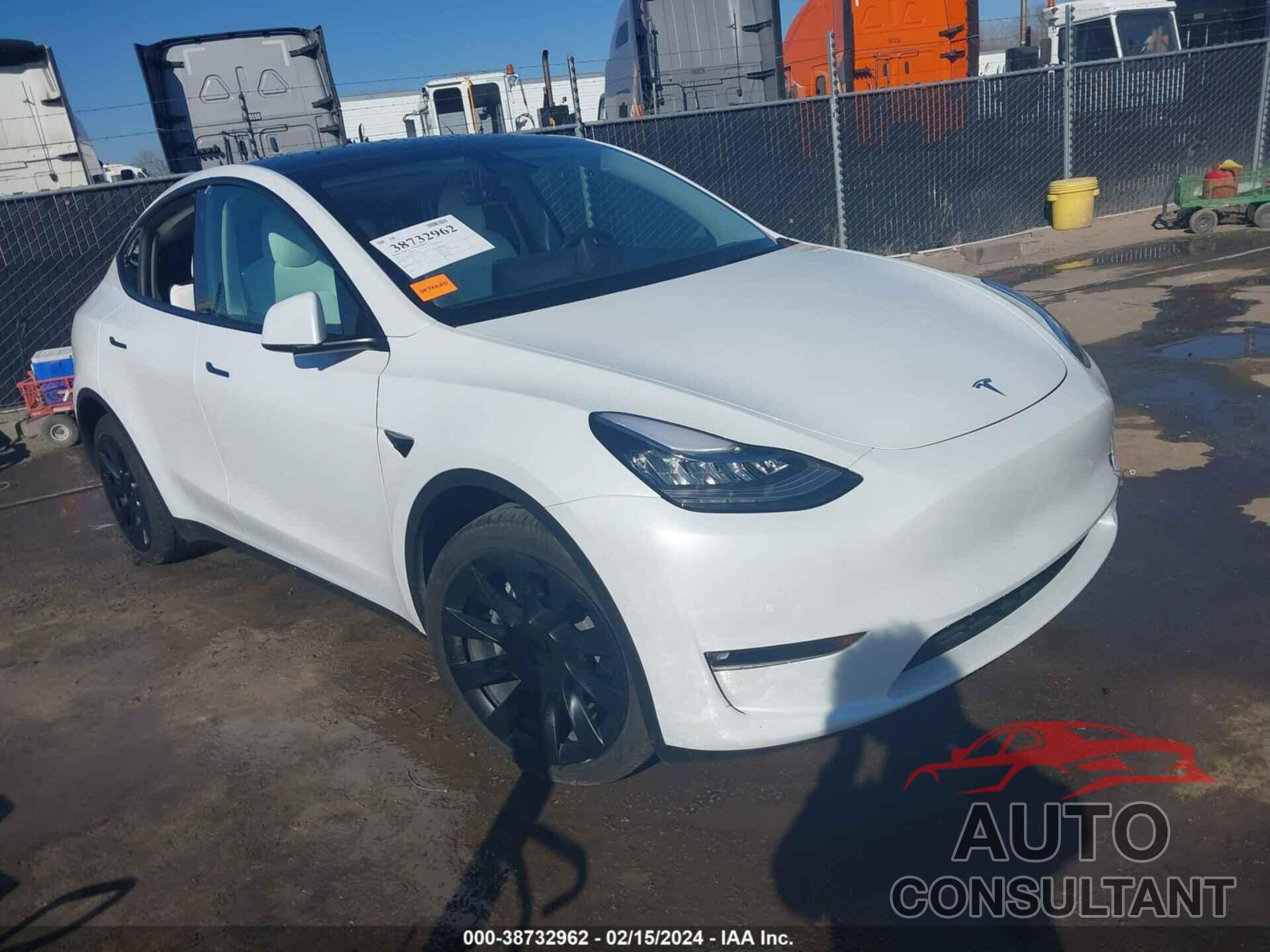 TESLA MODEL Y 2021 - 5YJYGDEE7MF283790