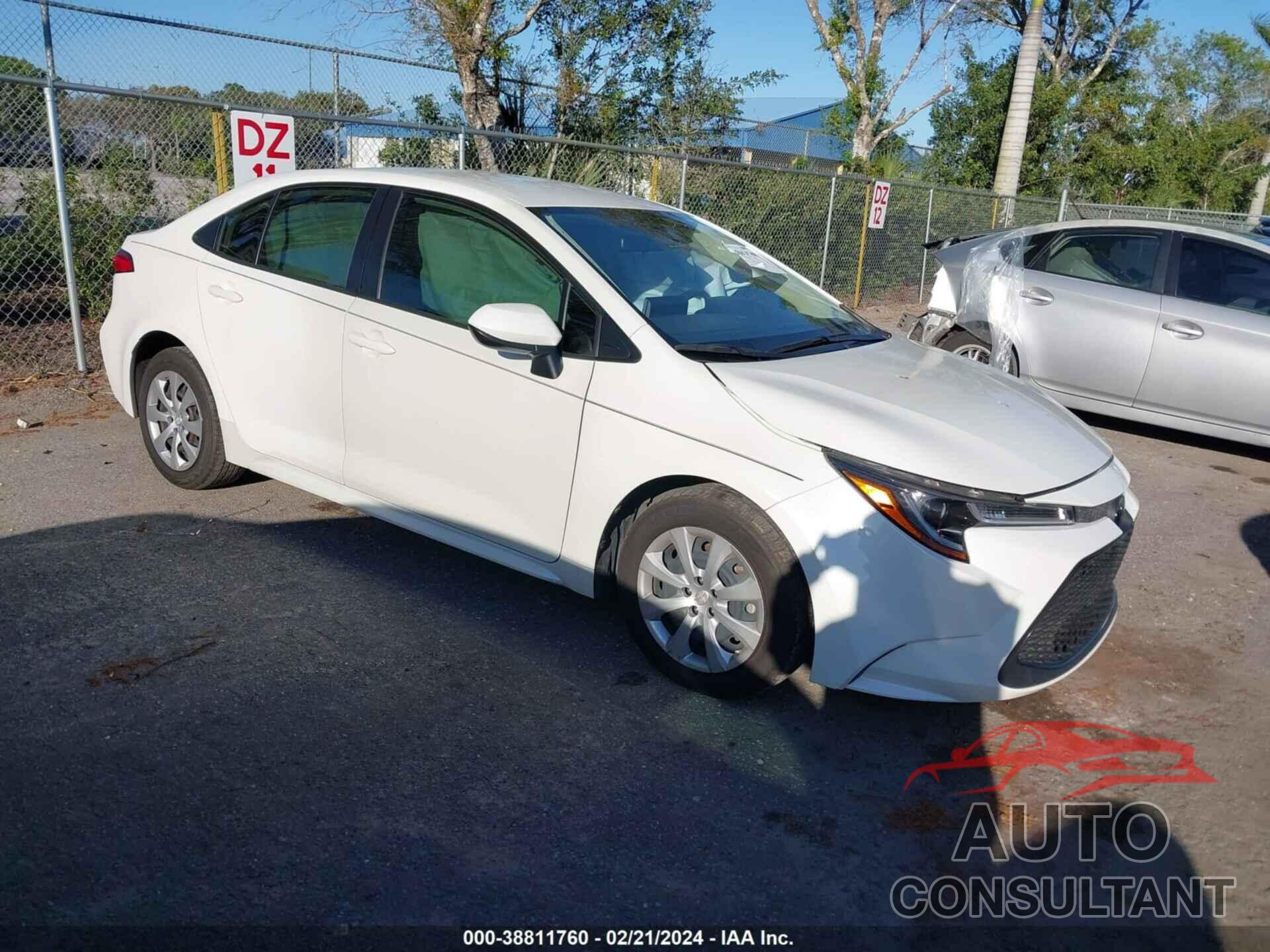 TOYOTA COROLLA 2021 - JTDEPMAE7MJ165630