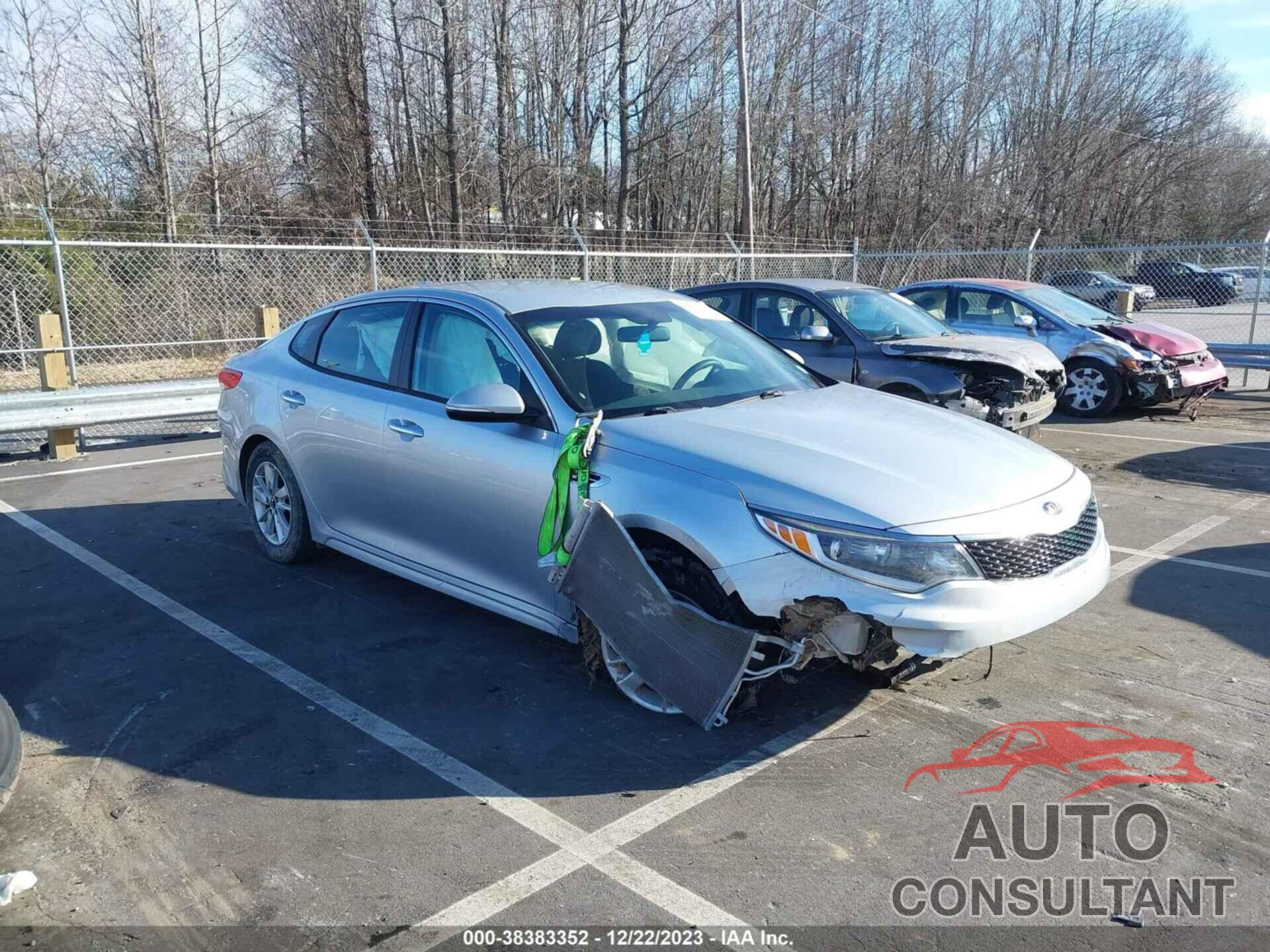 KIA OPTIMA 2018 - 5XXGT4L32JG247541