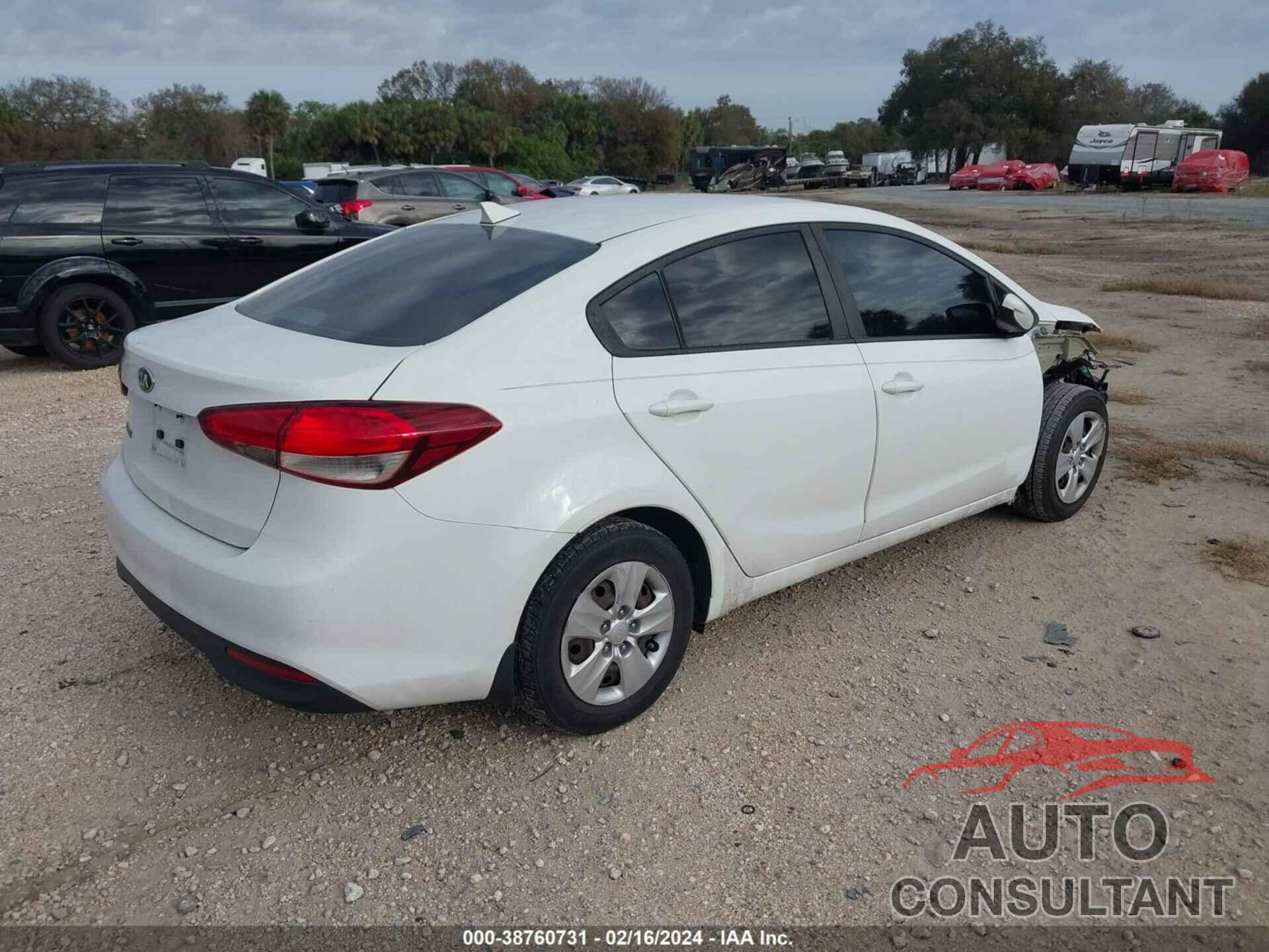 KIA FORTE 2017 - 3KPFK4A75HE084813