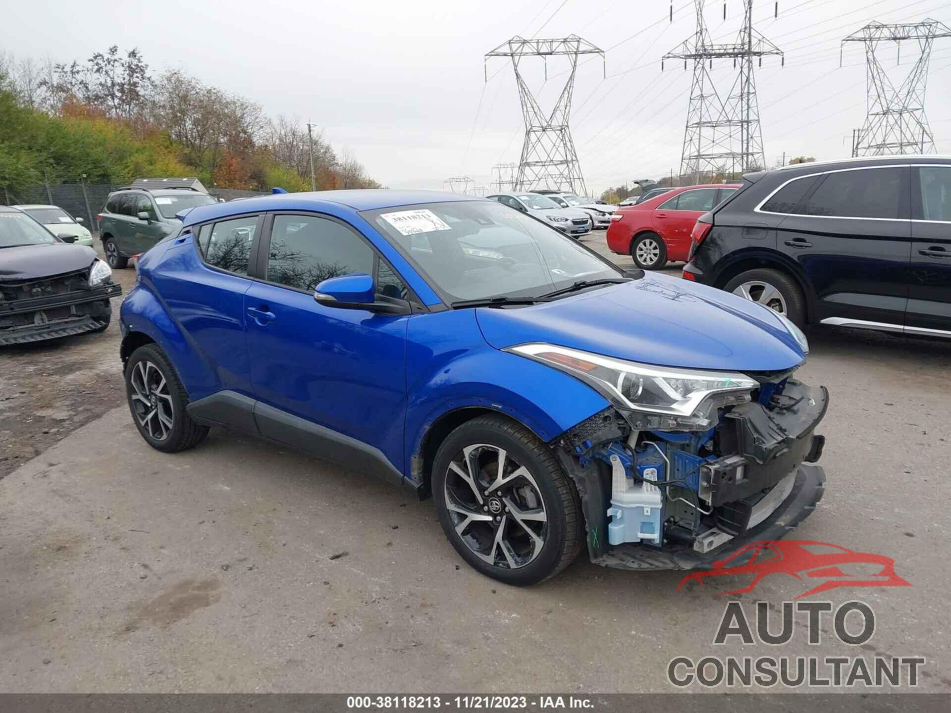 TOYOTA C-HR 2018 - NMTKHMBX4JR001233