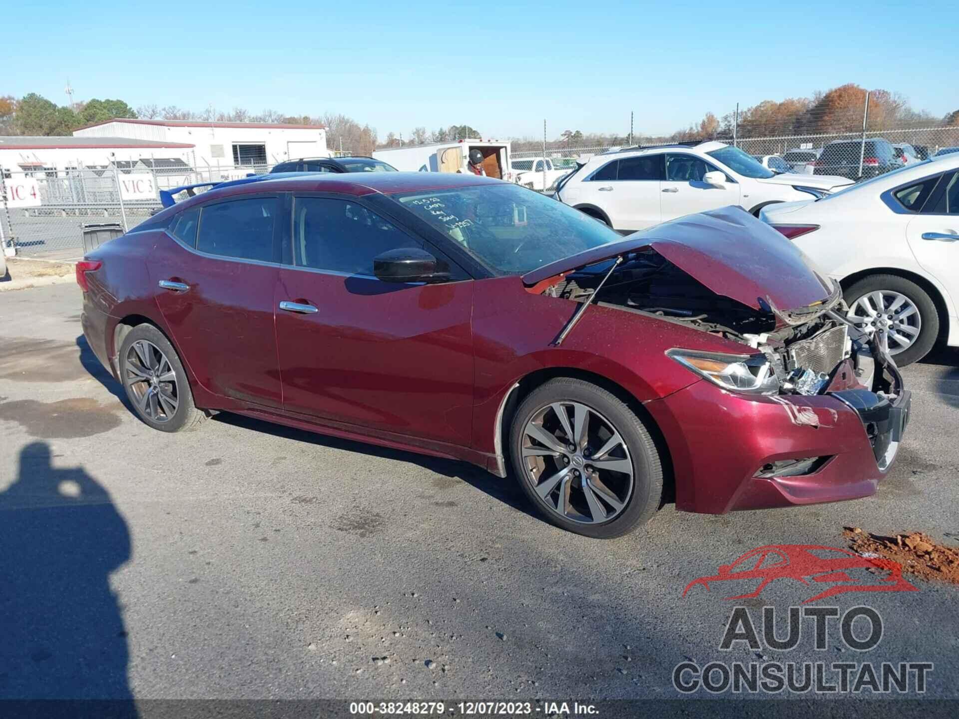 NISSAN MAXIMA 2016 - 1N4AA6AP1GC392257