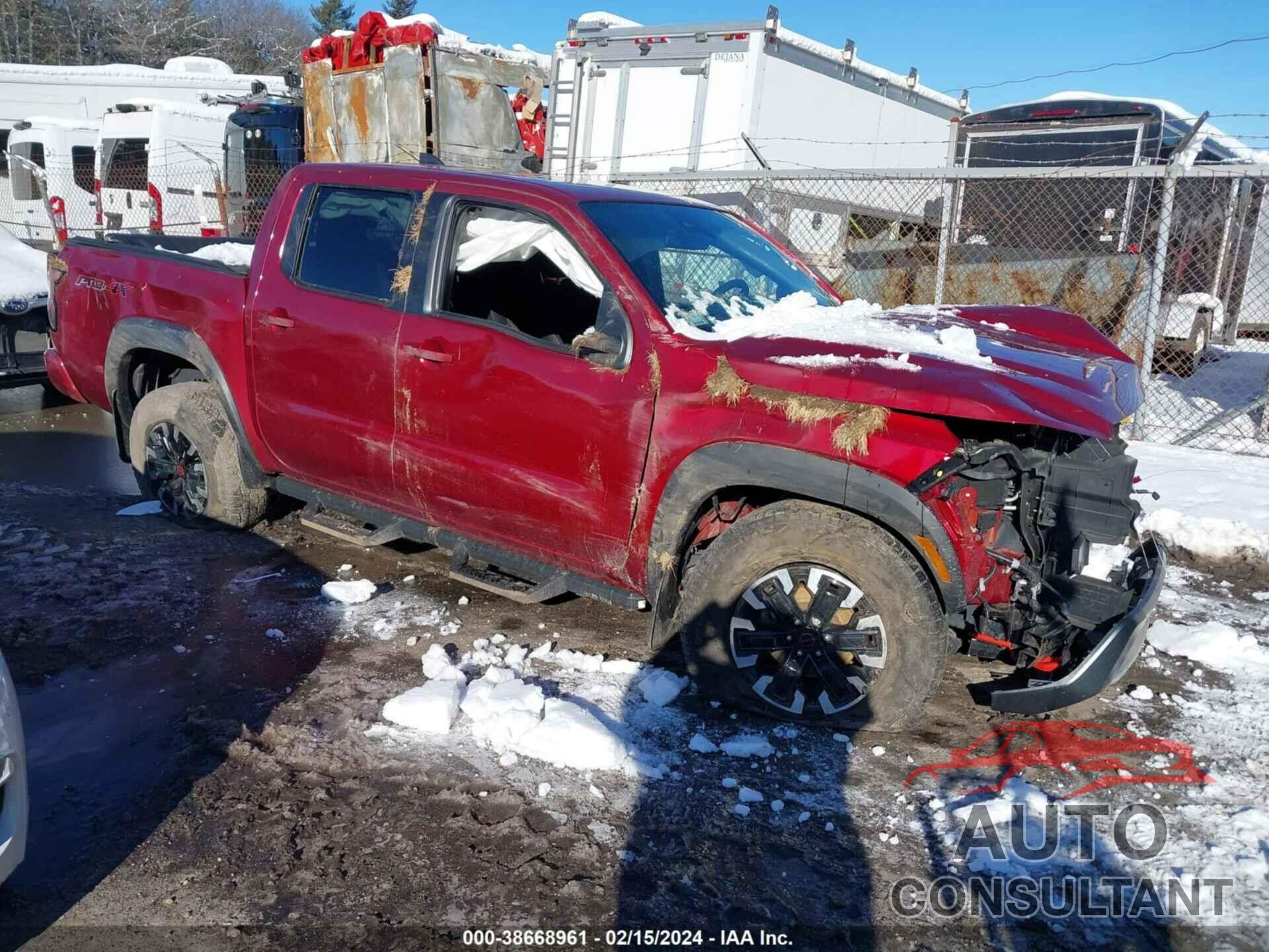 NISSAN FRONTIER 2022 - 1N6ED1EK6NN612897
