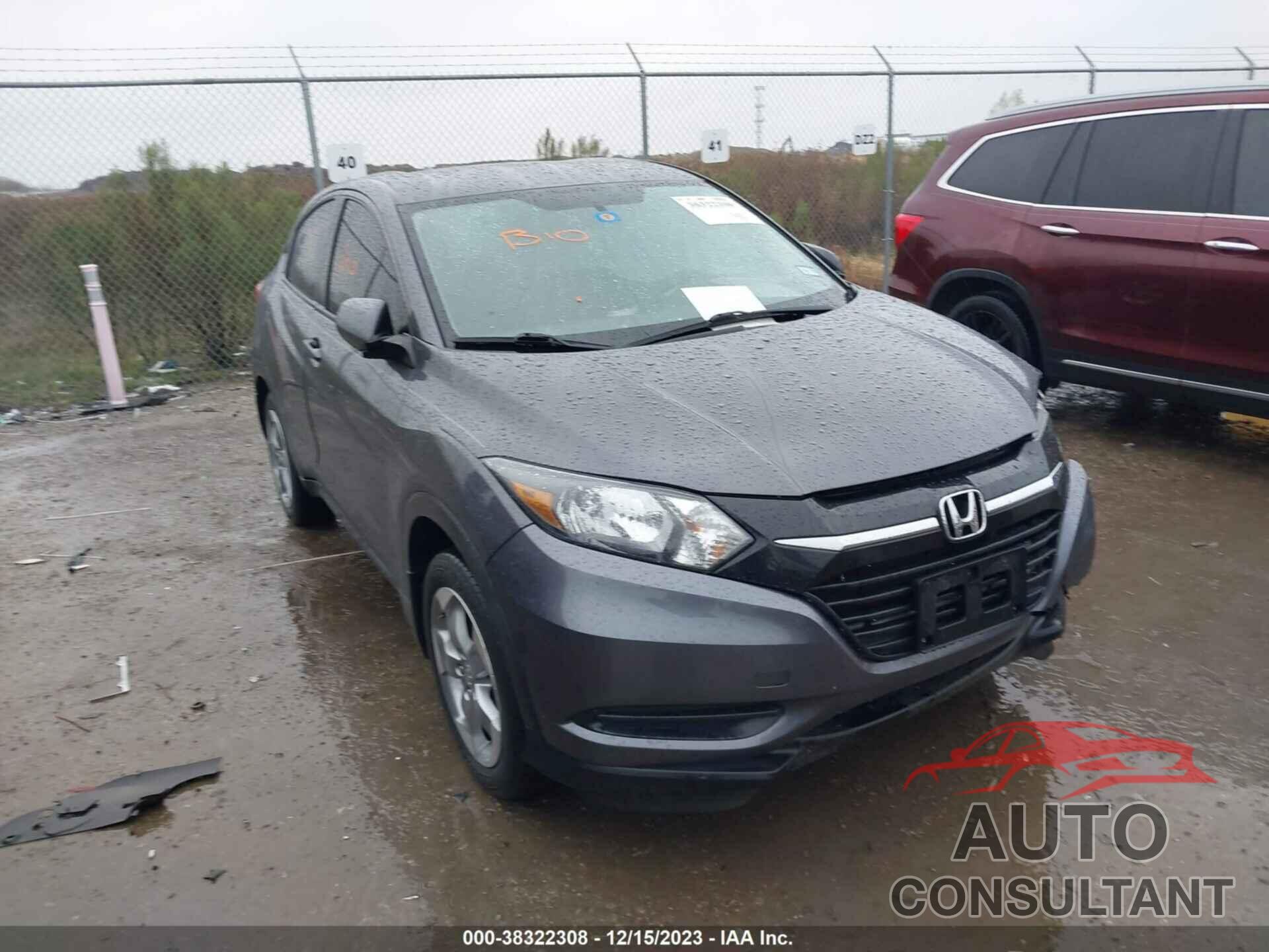 HONDA HR-V 2016 - 3CZRU5H30GM752063