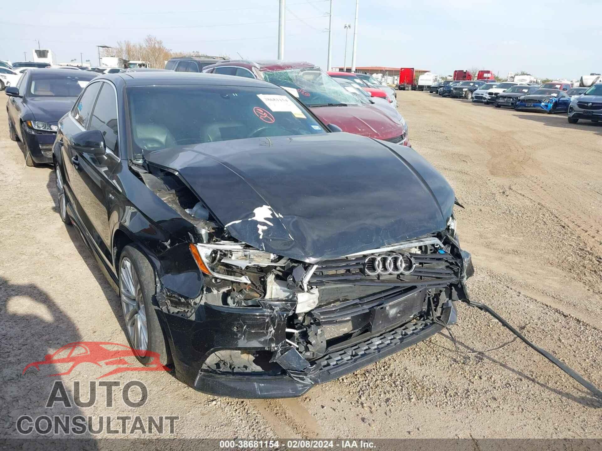 AUDI A3 2017 - WAUGUGFF6H1069320