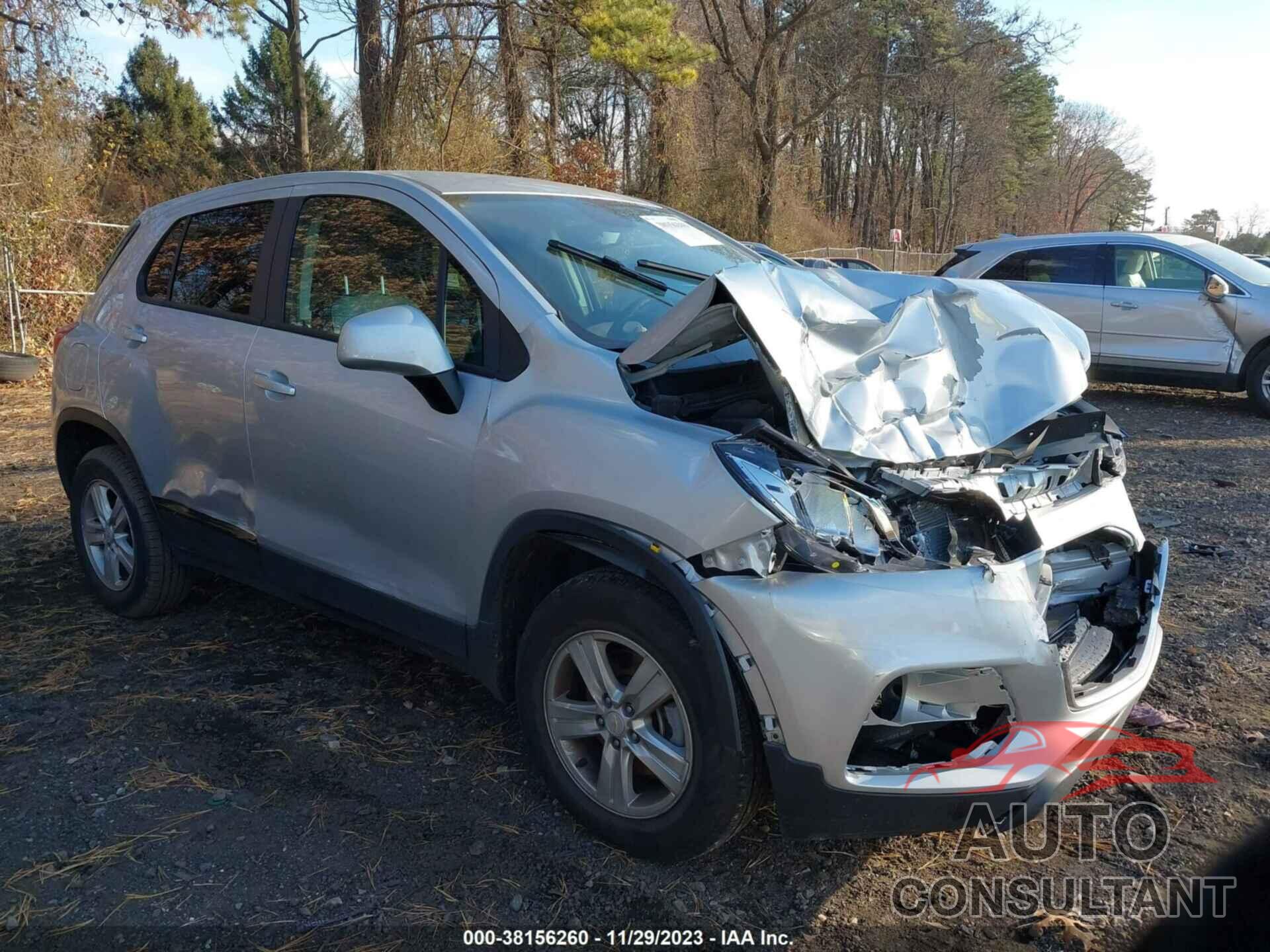 CHEVROLET TRAX 2022 - KL7CJNSM2NB544709