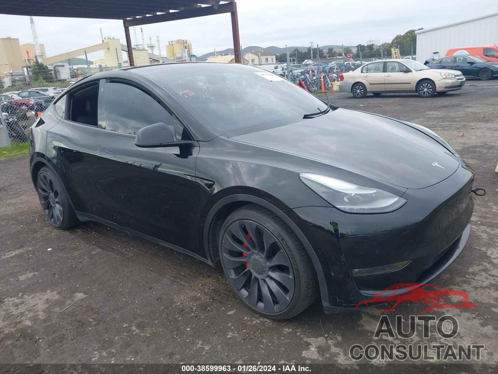 TESLA MODEL Y 2022 - 7SAYGDEF6NF336153