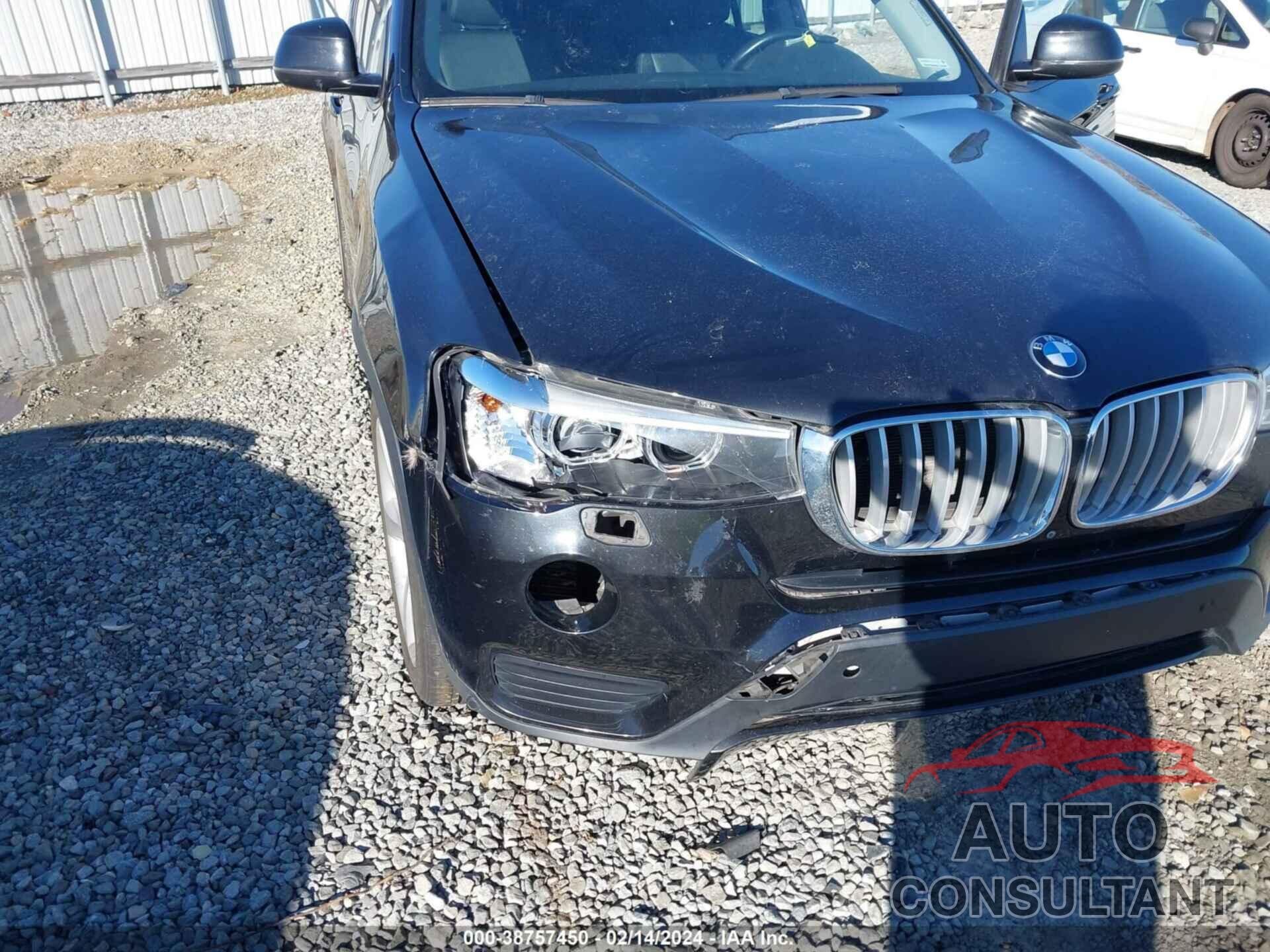 BMW X3 2017 - 5UXWZ7C30H0V88748