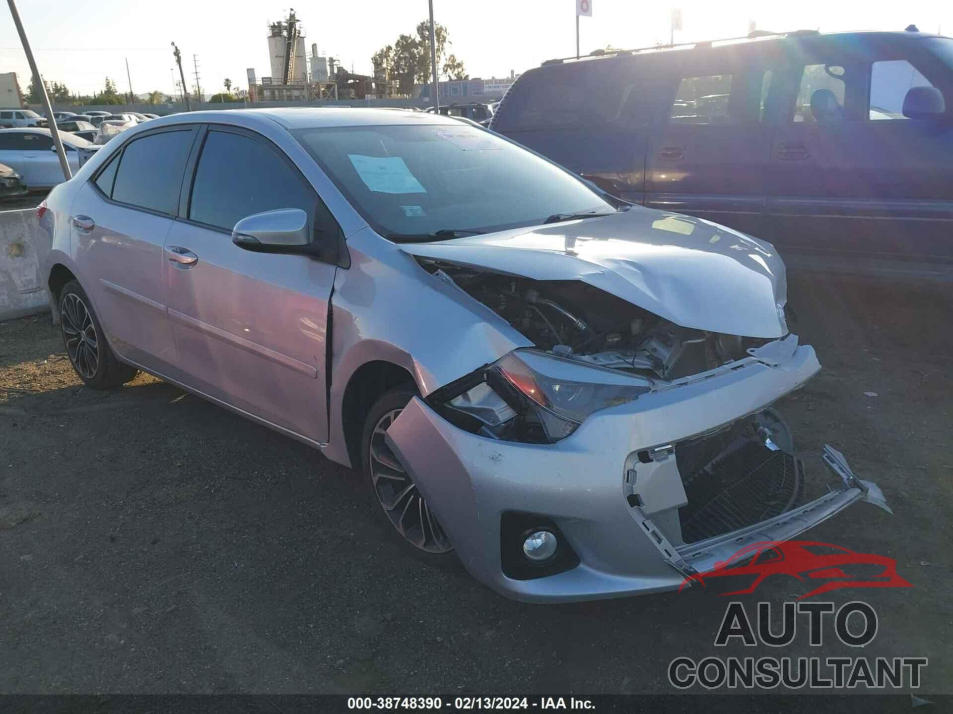 TOYOTA COROLLA 2016 - 5YFBURHE5GP568598