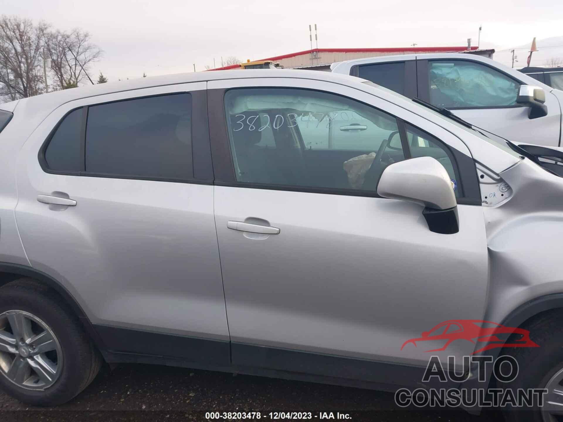 CHEVROLET TRAX 2019 - 3GNCJKSB2KL384493