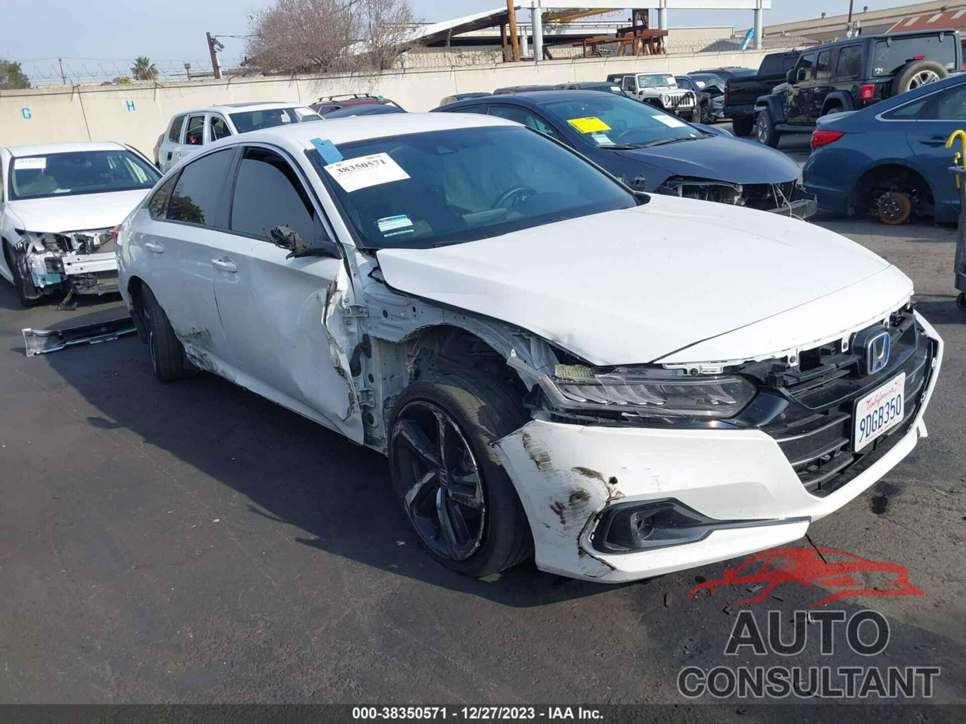 HONDA ACCORD 2022 - 1HGCV3F21NA036209