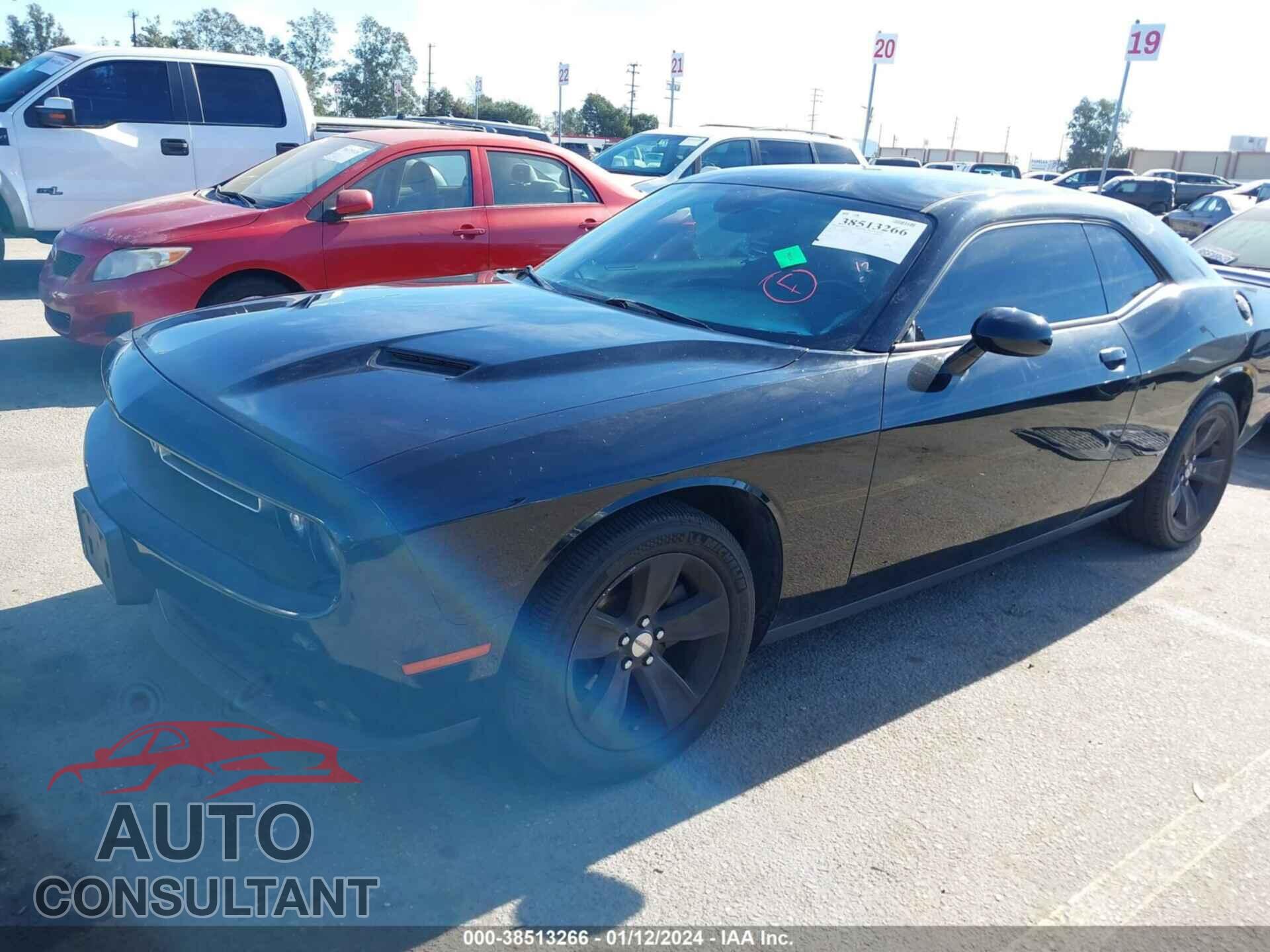 DODGE CHALLENGER 2016 - 2C3CDZAG8GH236486