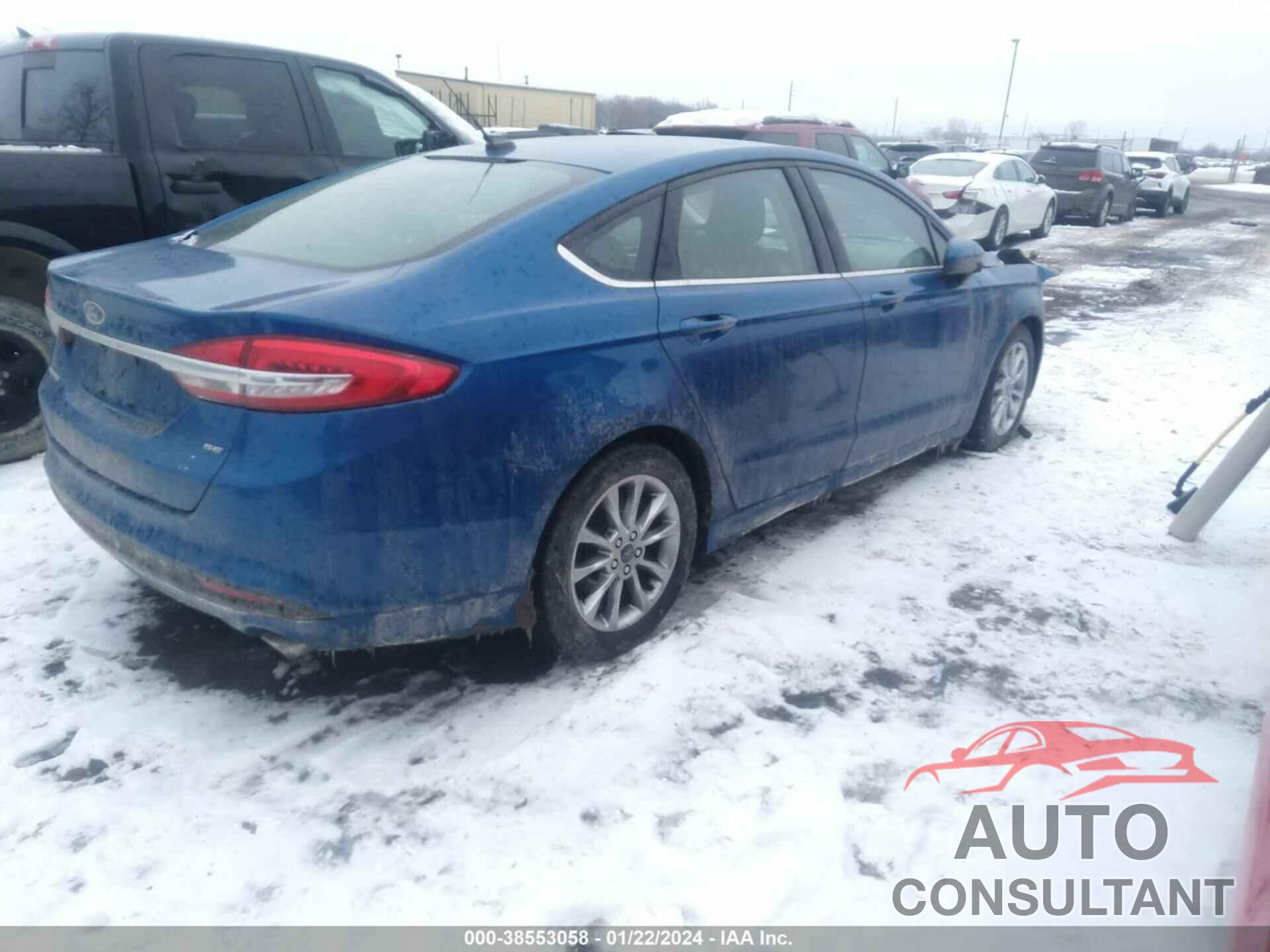 FORD FUSION 2017 - 3FA6P0H76HR412643