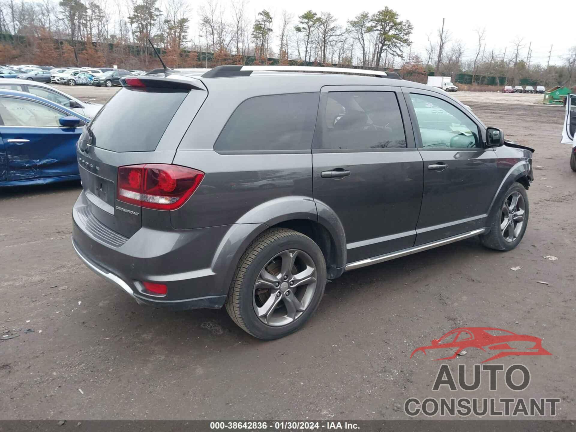 DODGE JOURNEY 2017 - 3C4PDDGG0HT505516