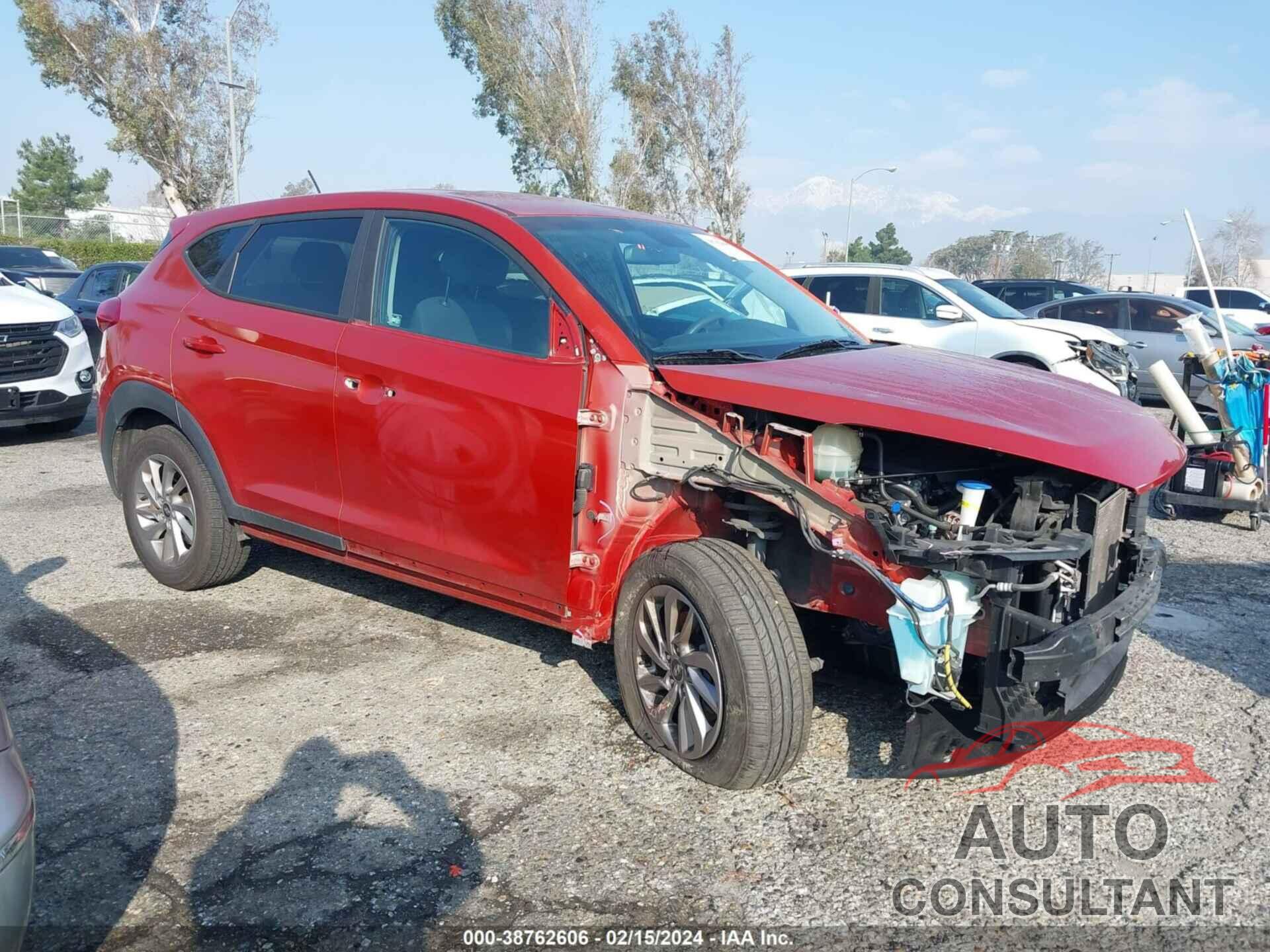 HYUNDAI TUCSON 2017 - KM8J23A4XHU454452