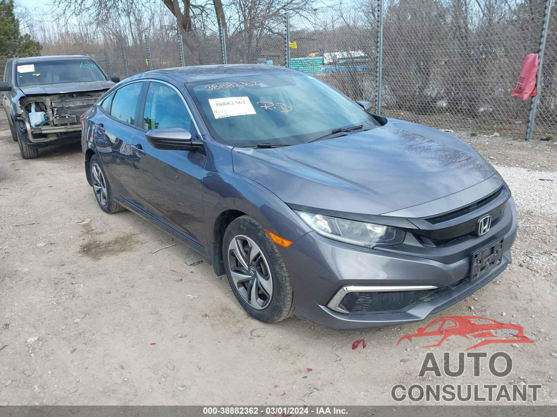 HONDA CIVIC 2019 - 19XFC2F60KE006870