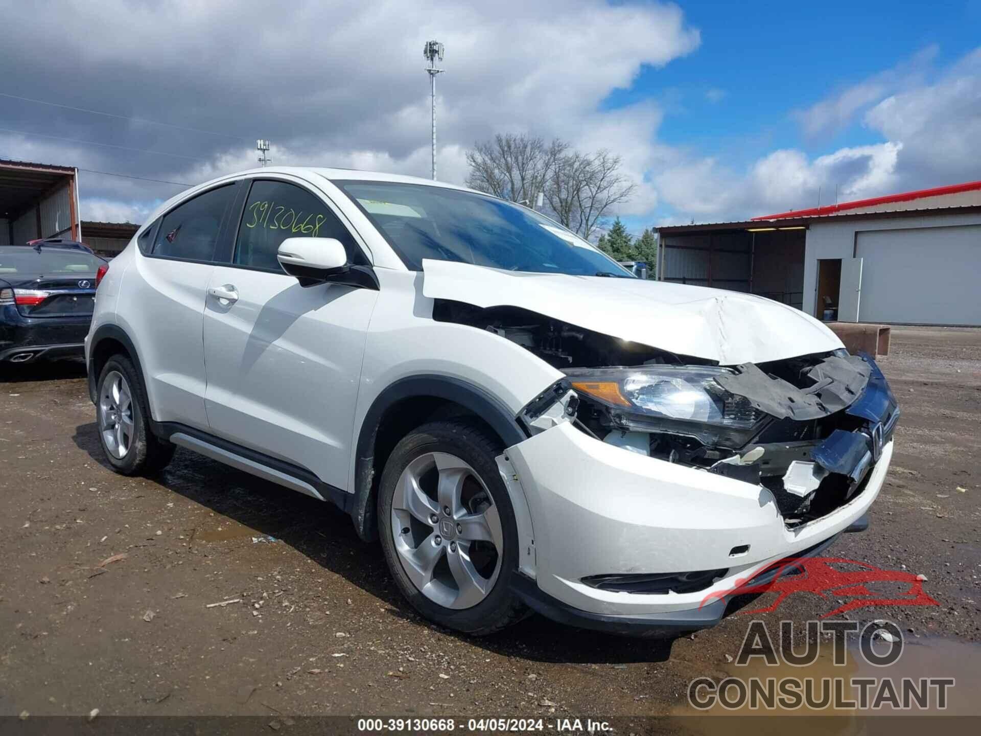 HONDA HR-V 2016 - 3CZRU6H53GM754722