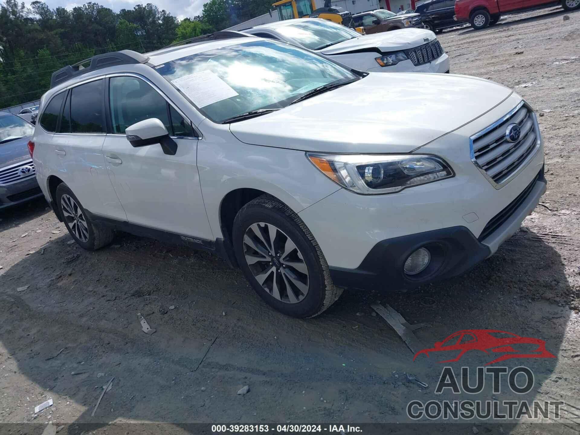 SUBARU OUTBACK 2017 - 4S4BSANCIH3338184