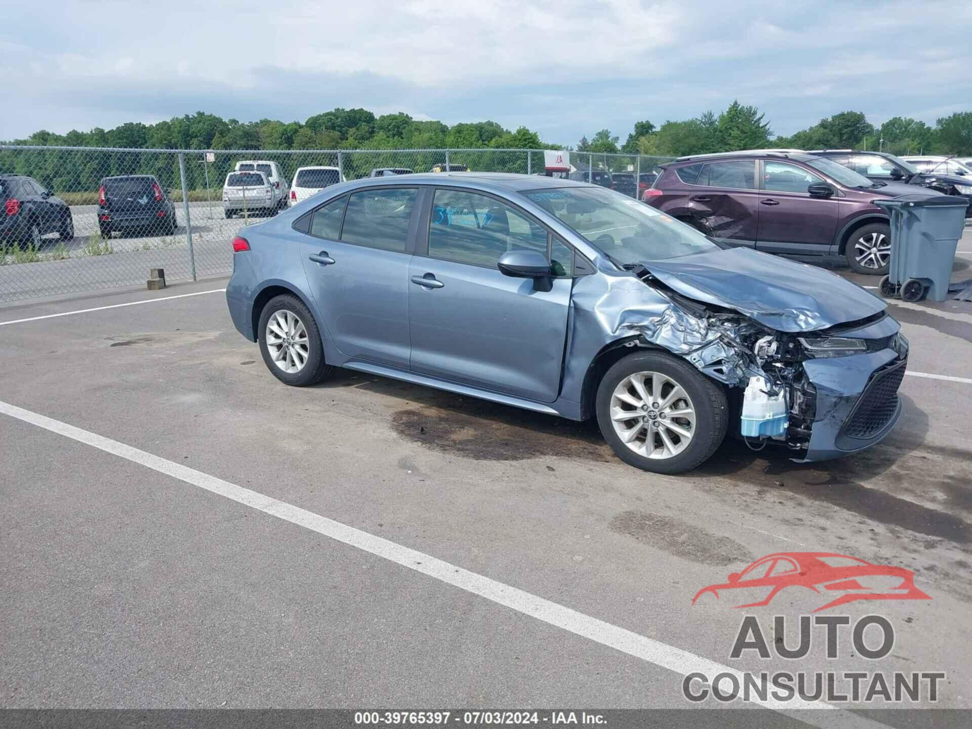 TOYOTA COROLLA 2020 - JTDHPRAEXLJ102837