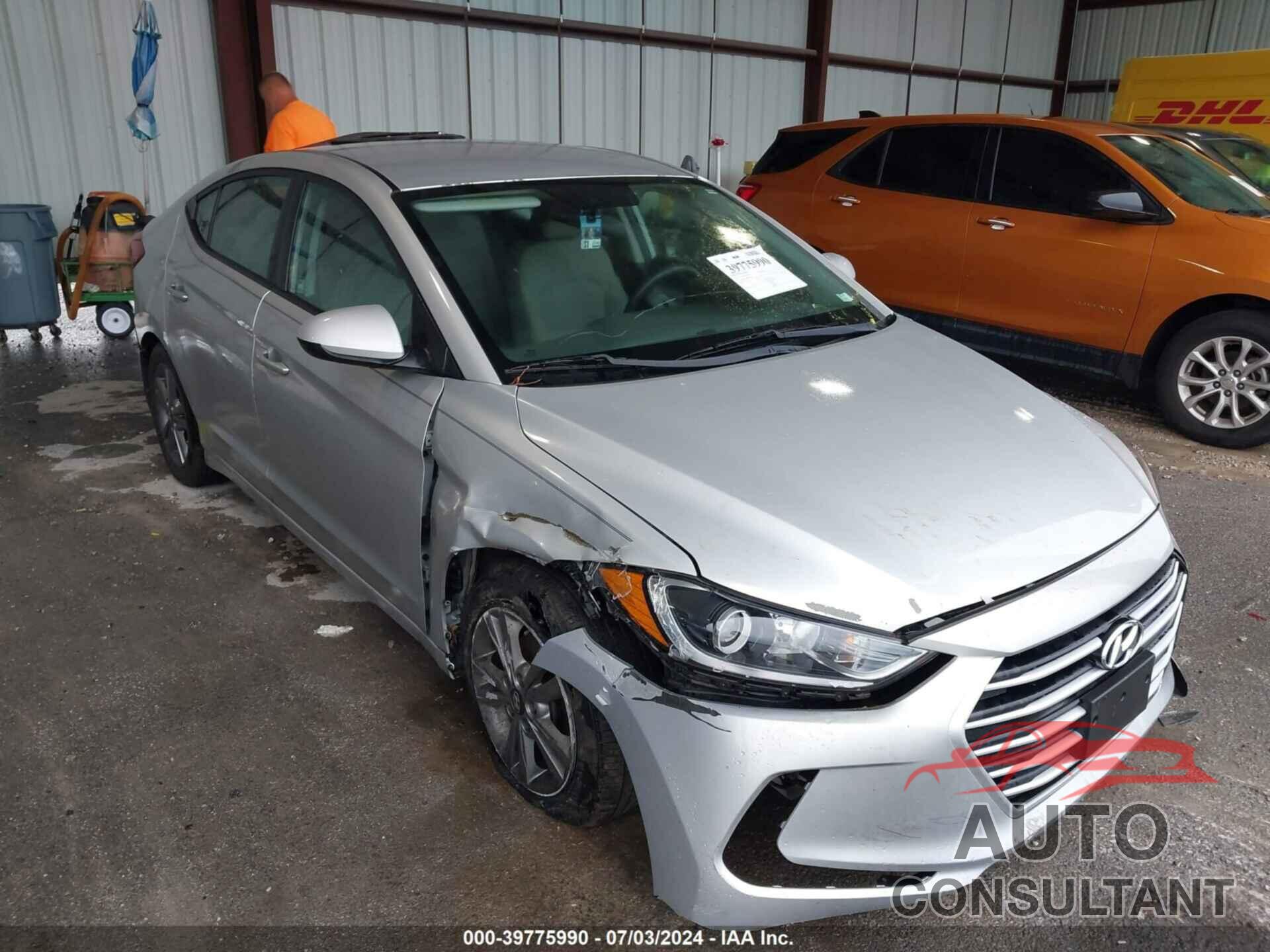 HYUNDAI ELANTRA 2017 - 5NPD84LF8HH173815