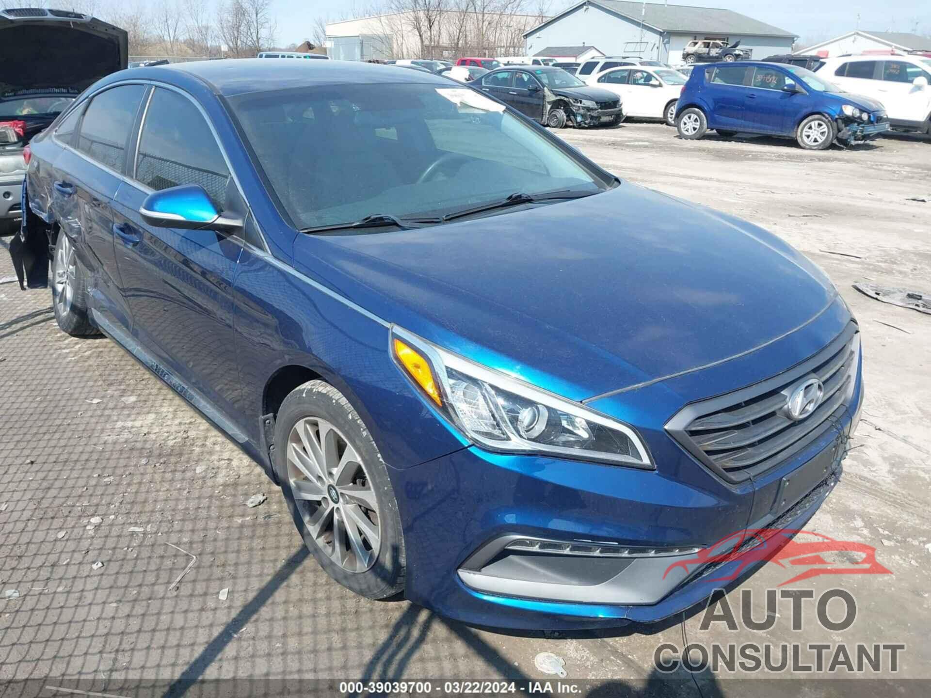 HYUNDAI SONATA 2017 - 5NPE34AF7HH496999