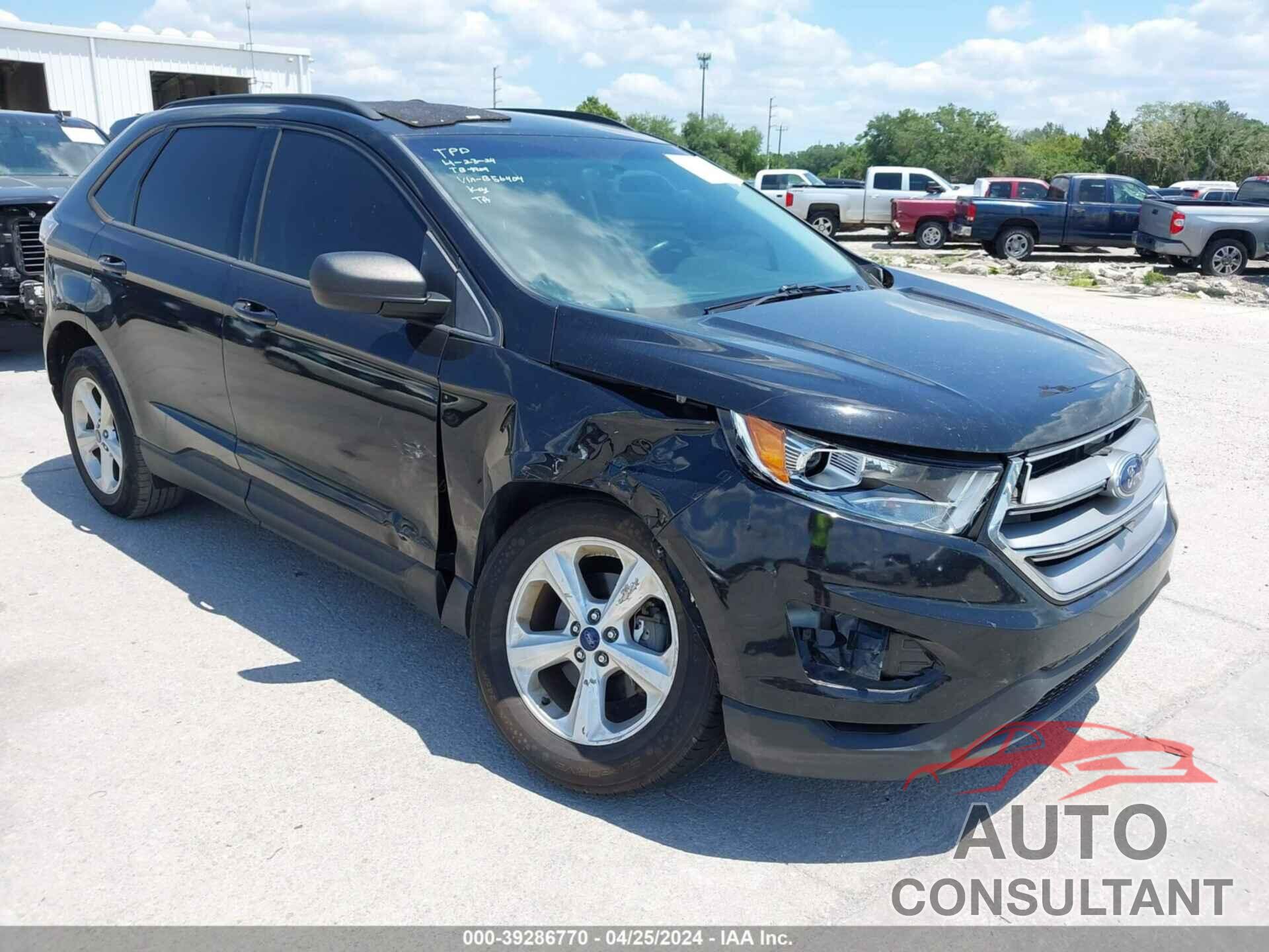 FORD EDGE 2018 - 2FMPK3G99JBB56404