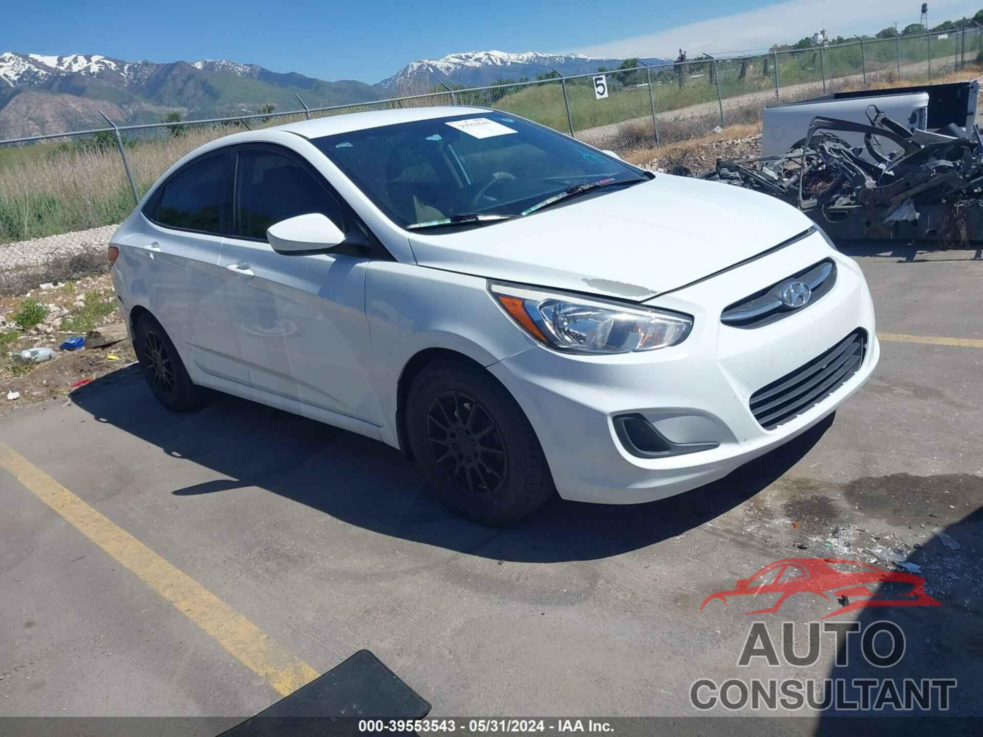 HYUNDAI ACCENT 2016 - KMHCT4AE1GU077819