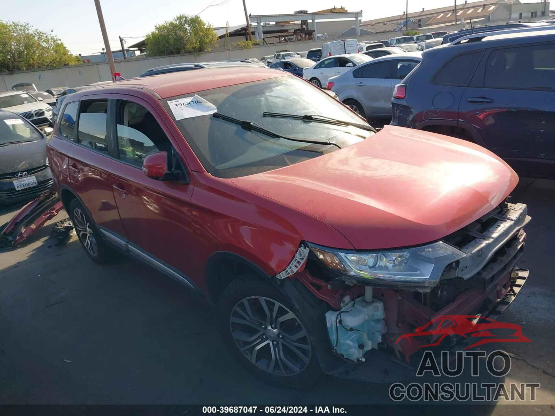 MITSUBISHI OUTLANDER 2017 - JA4AZ3A30HZ020951
