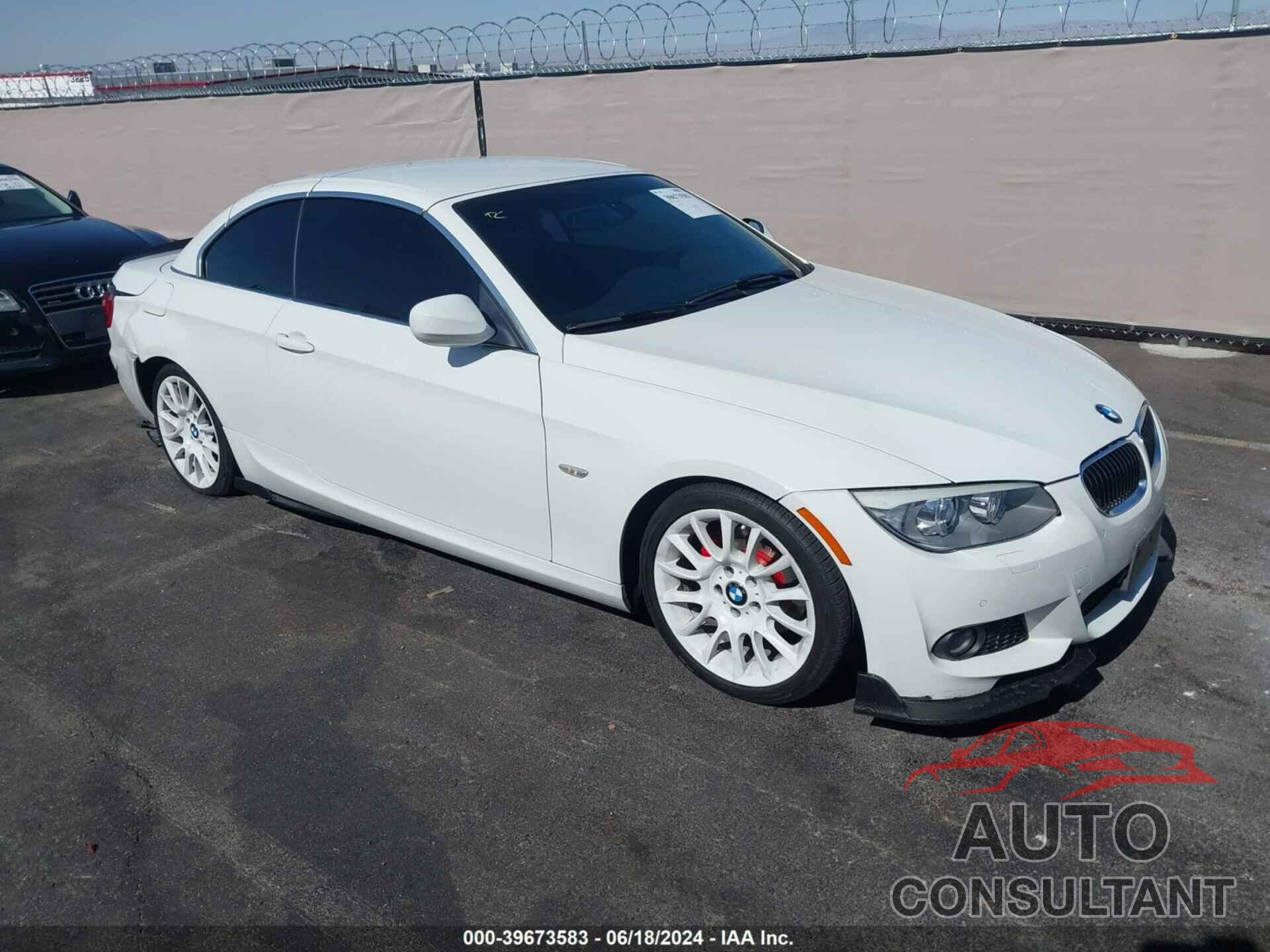 BMW 328I 2013 - WBADW7C5XDE733064