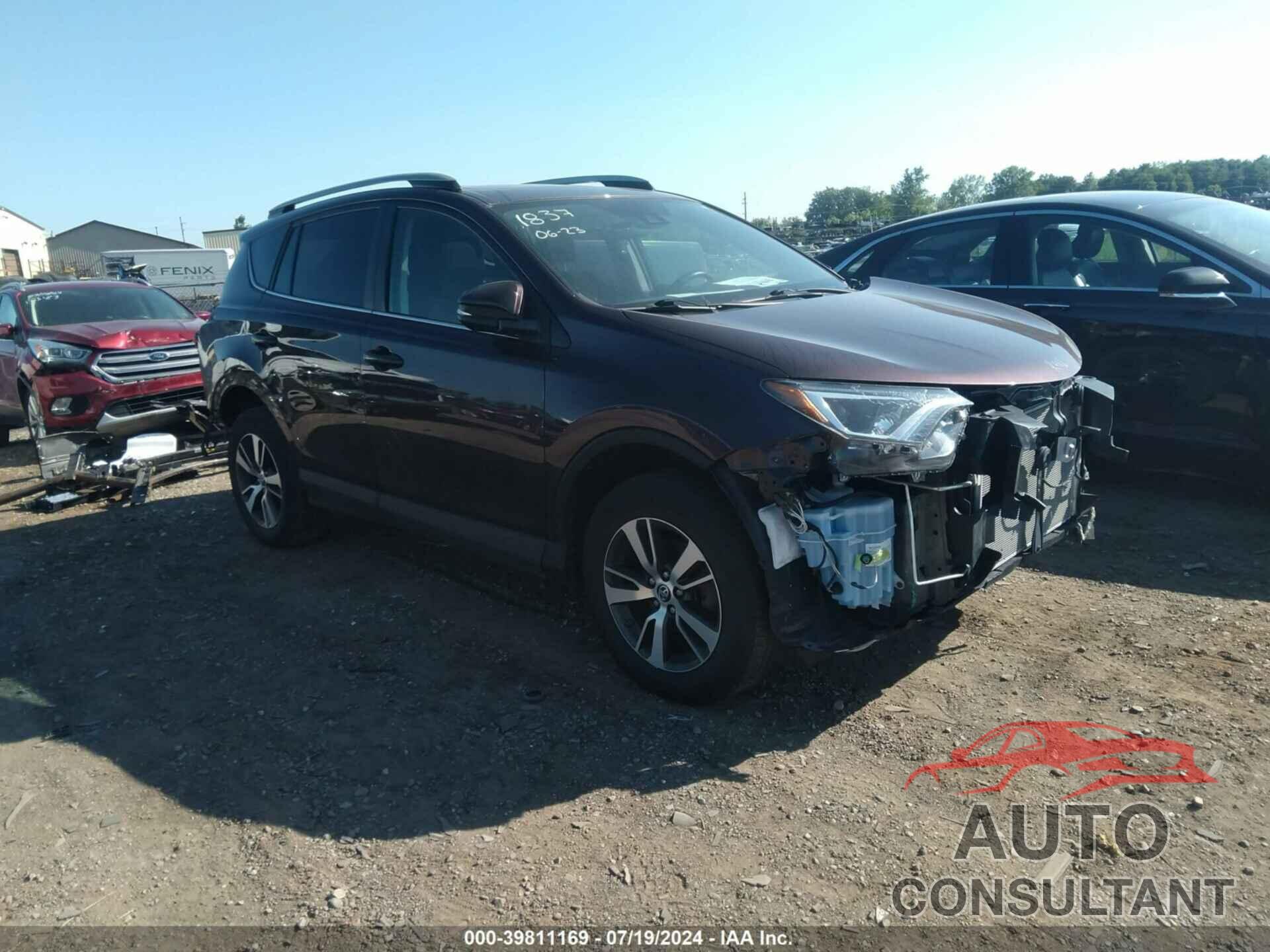 TOYOTA RAV4 2017 - 2T3RFREV8HW681837