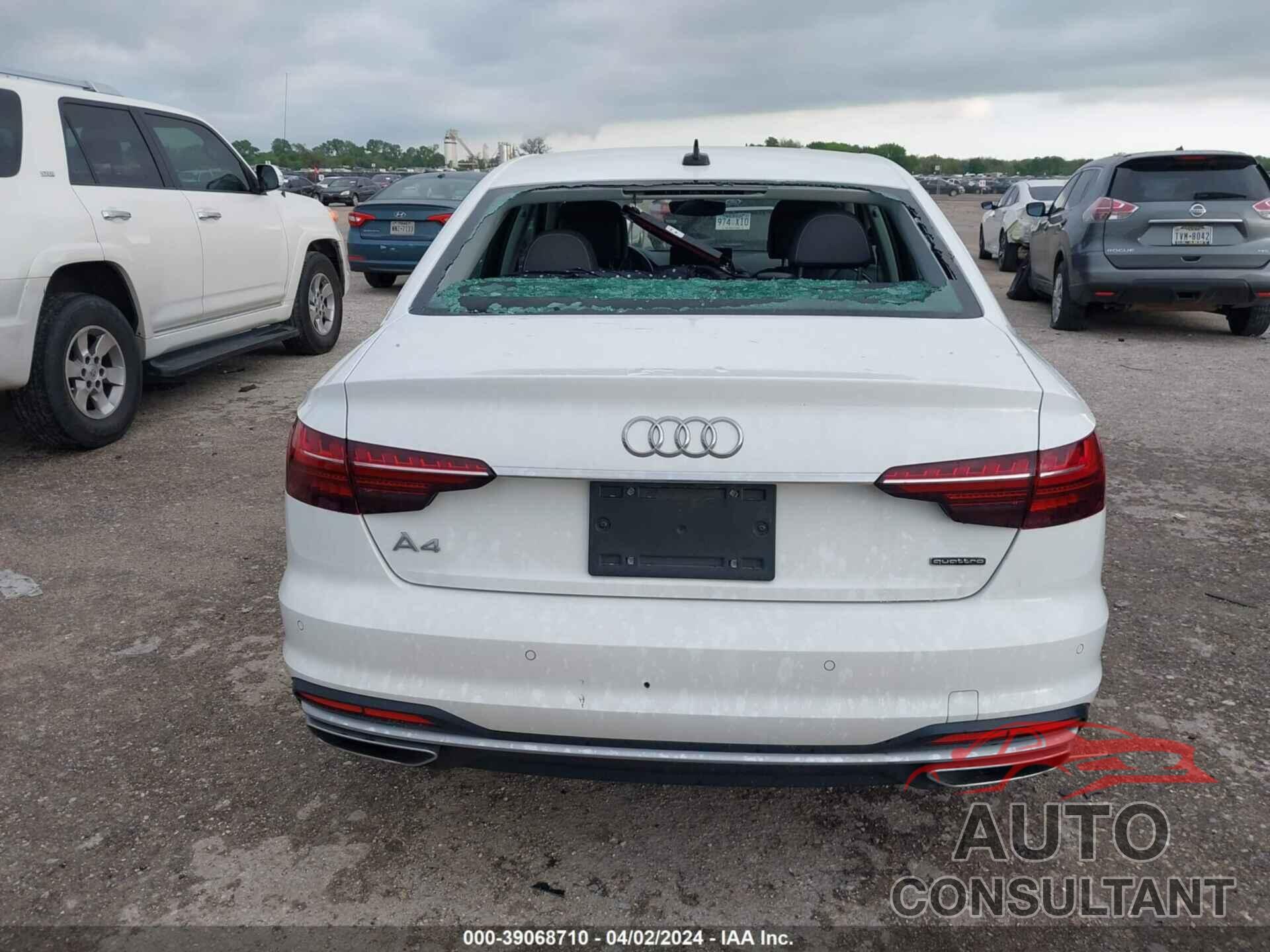 AUDI A4 2021 - WAUABAF45MN009460