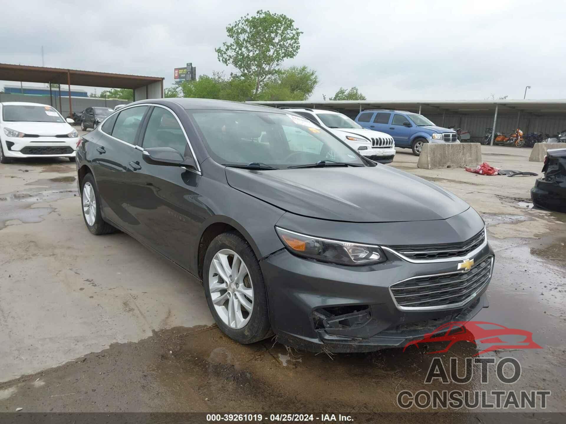 CHEVROLET MALIBU 2017 - 1G1ZE5ST4HF190447