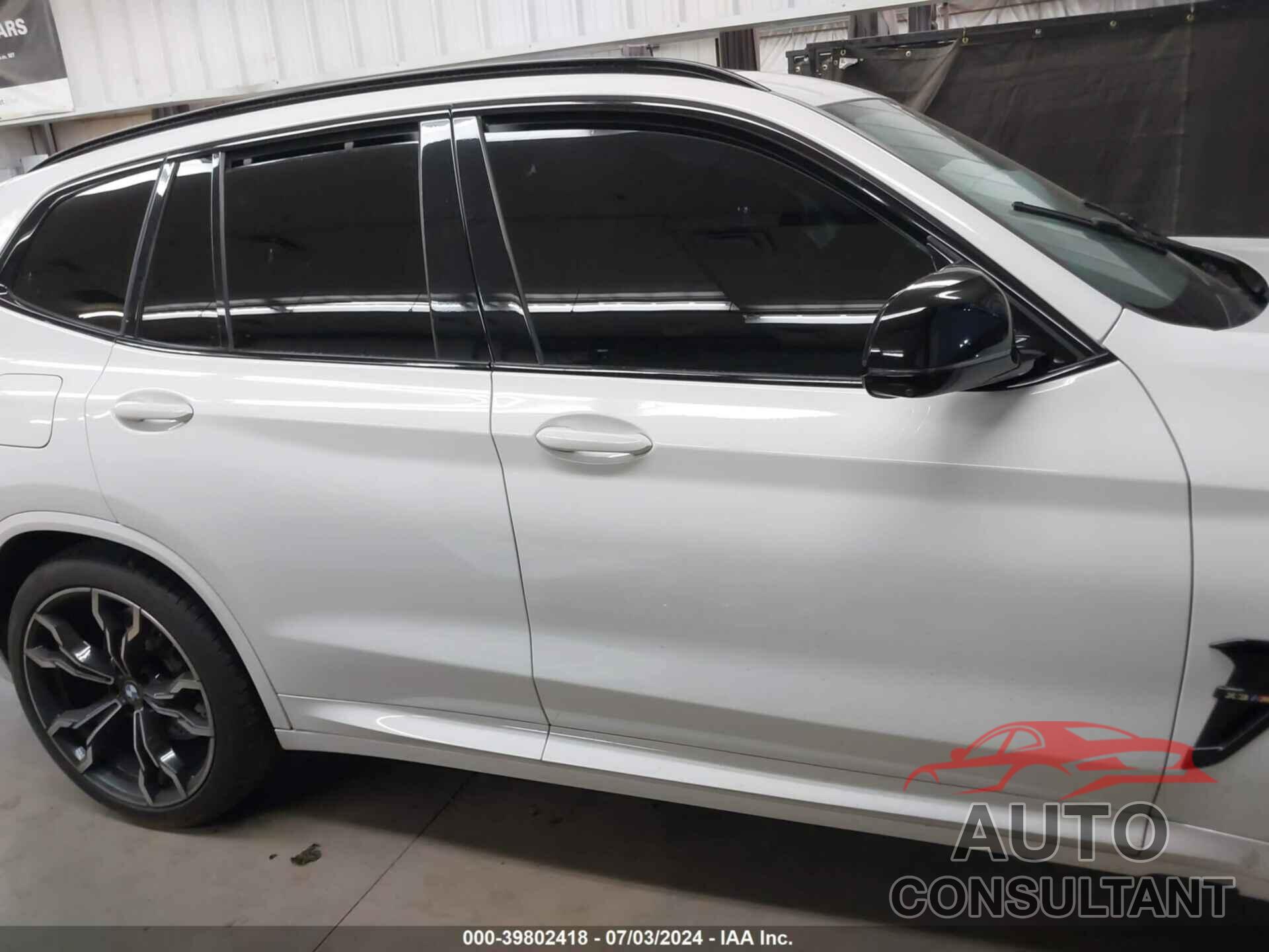 BMW X3 M 2022 - 5YM13EC03N9J21362